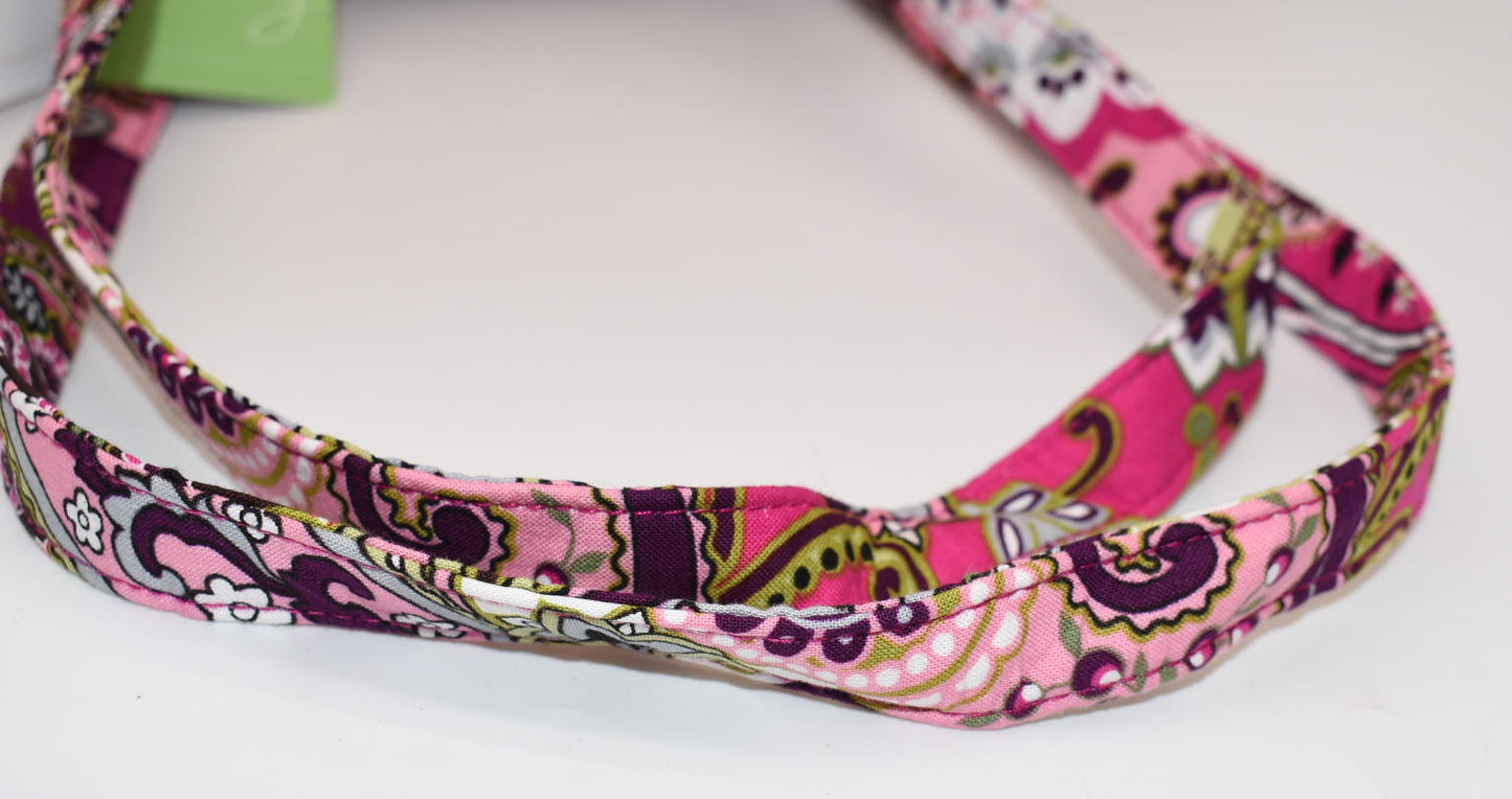 Vera Bradley Villager Tote Bag in "Very Berry Paisley" Pattern