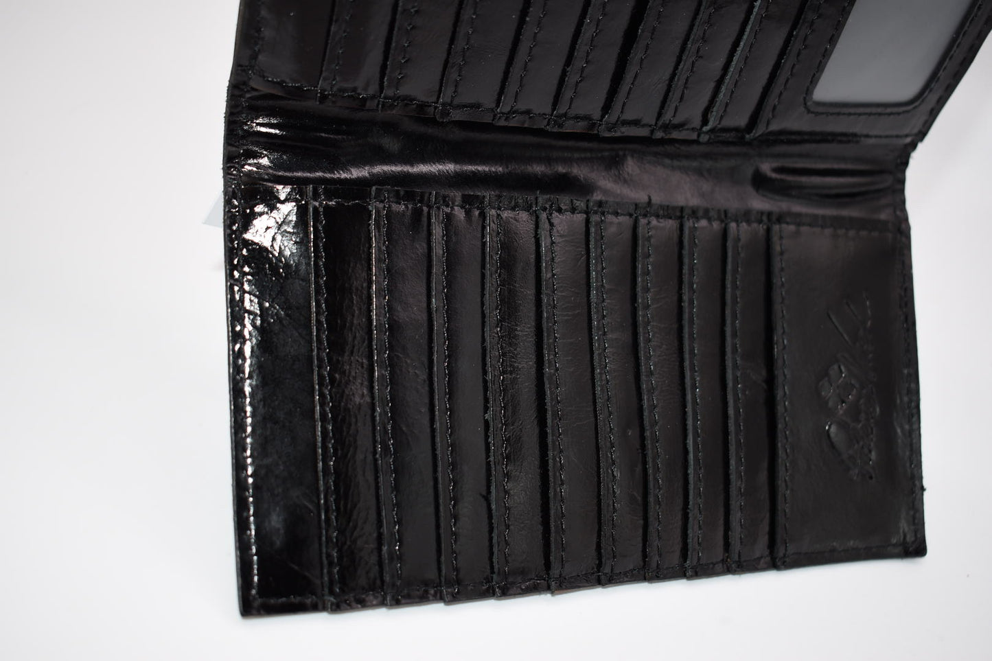 Patricia Nash Marene Black Leather Wallet