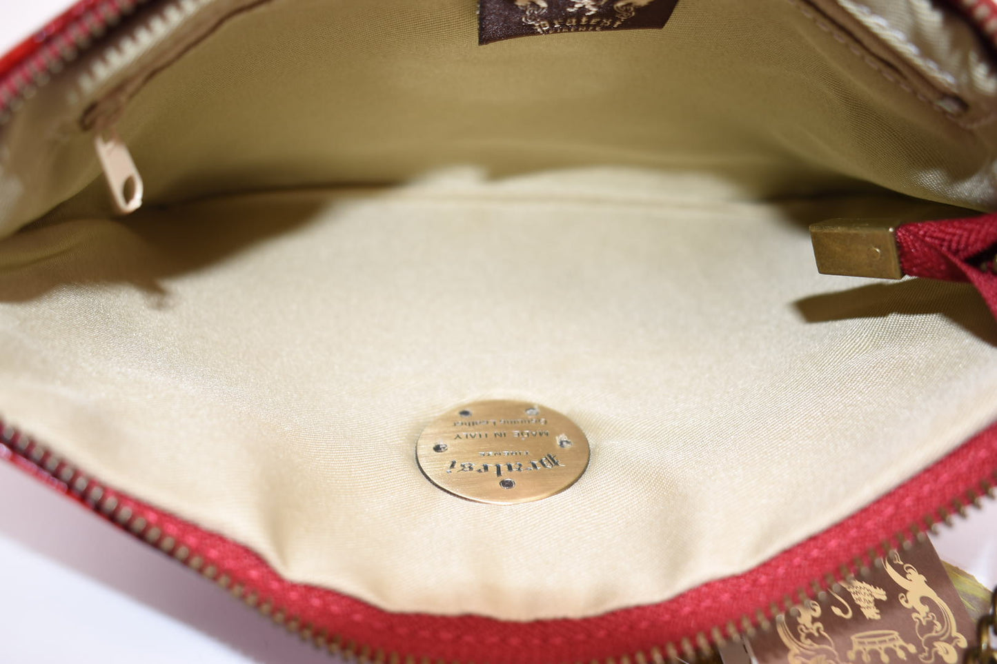 Pratesi Rufina K253/23 Shoulder Bag in Cow Leather - King Cherry