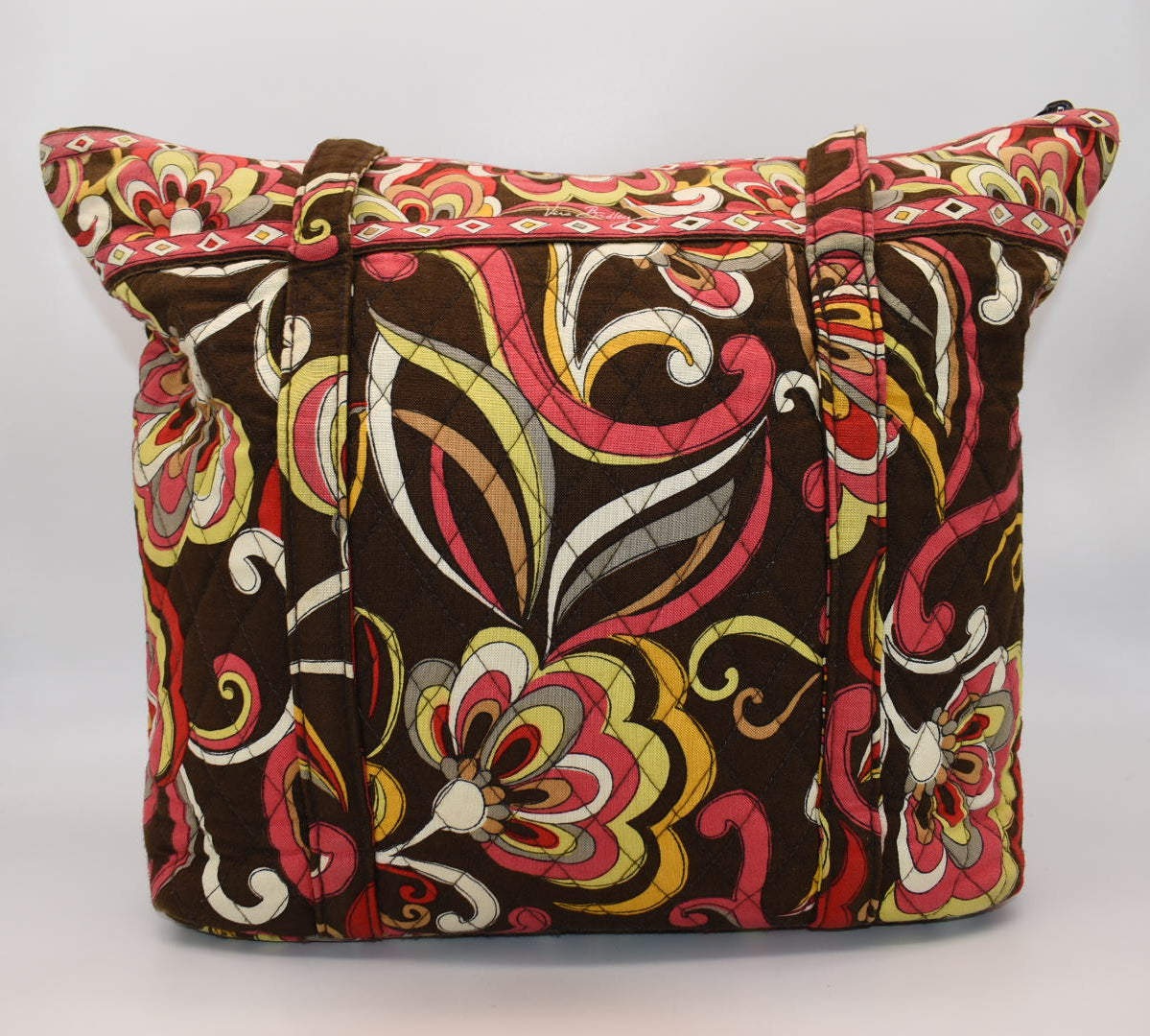 Vera Bradley Villager Tote Bag in "Puccini"Pattern