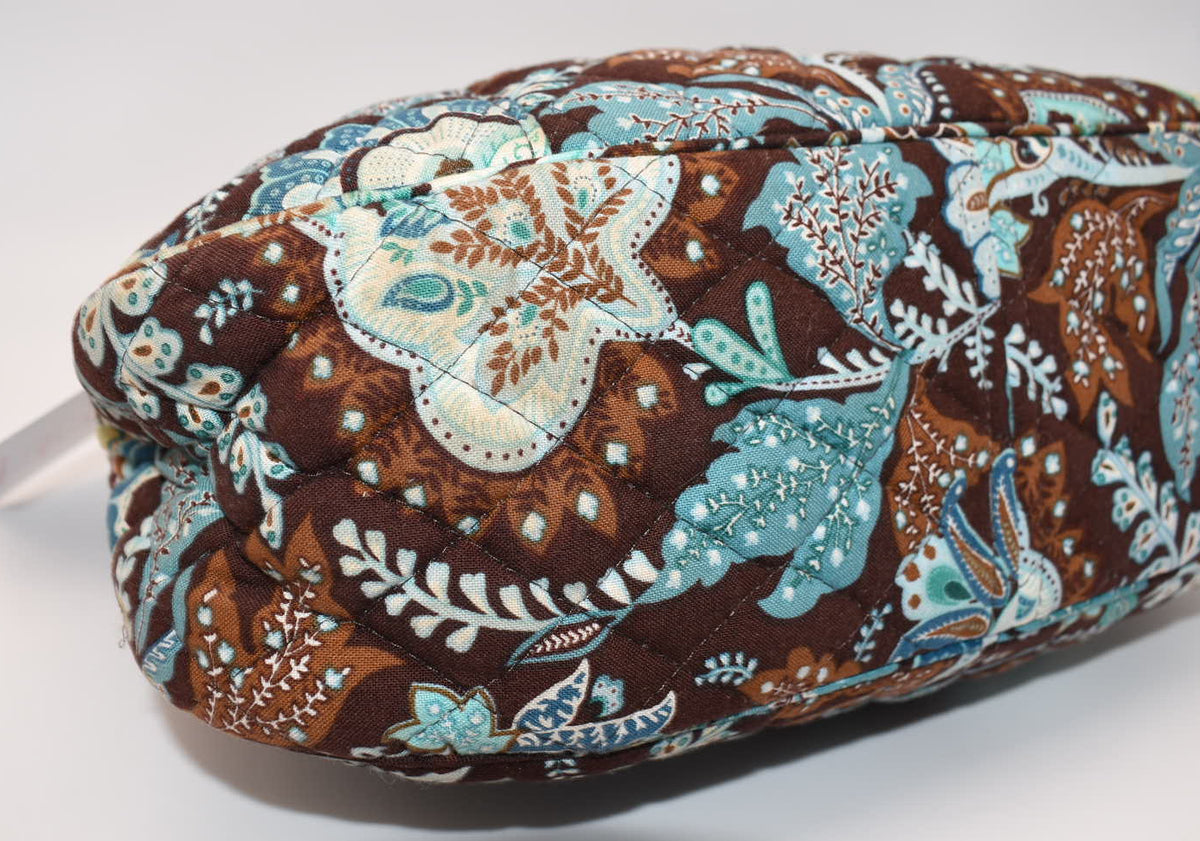 Vera Bradley Hobo Shoulder Bag in "Java Blue" Pattern