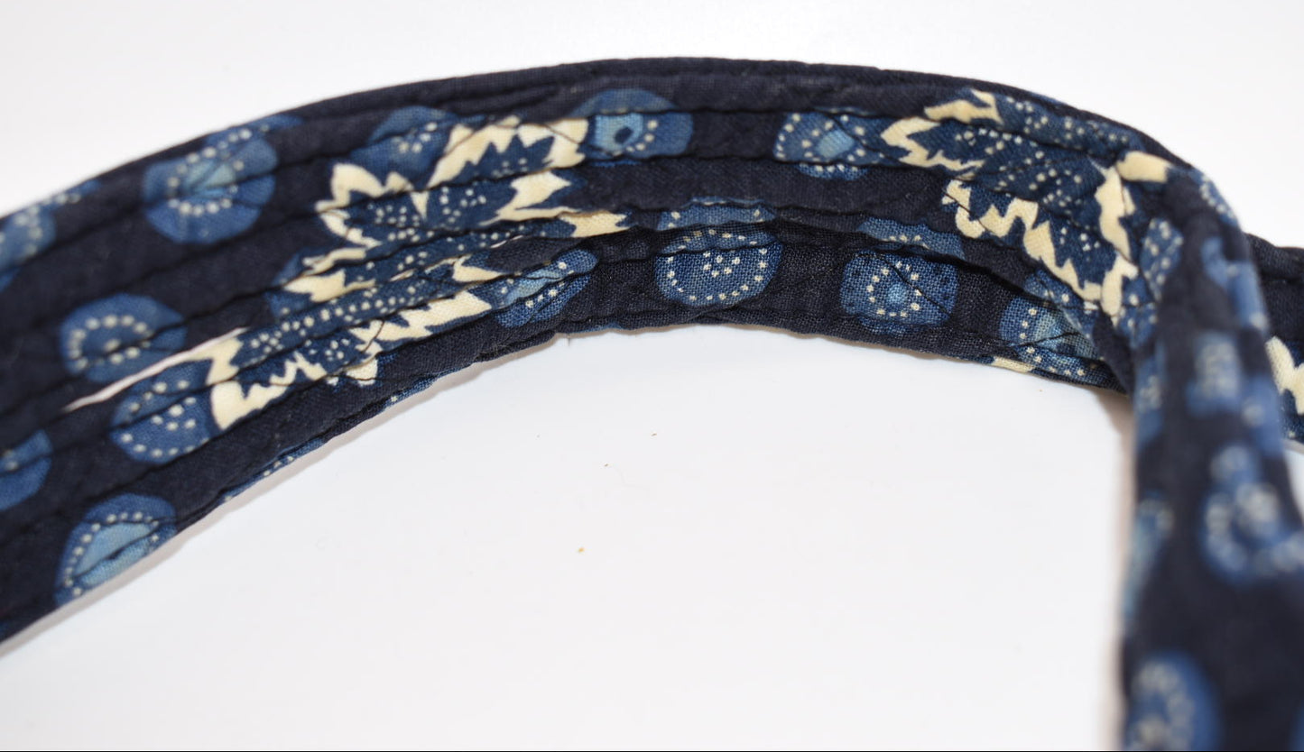 Vera Bradley Villager Tote Bag in "Blue Coin-2003" Pattern