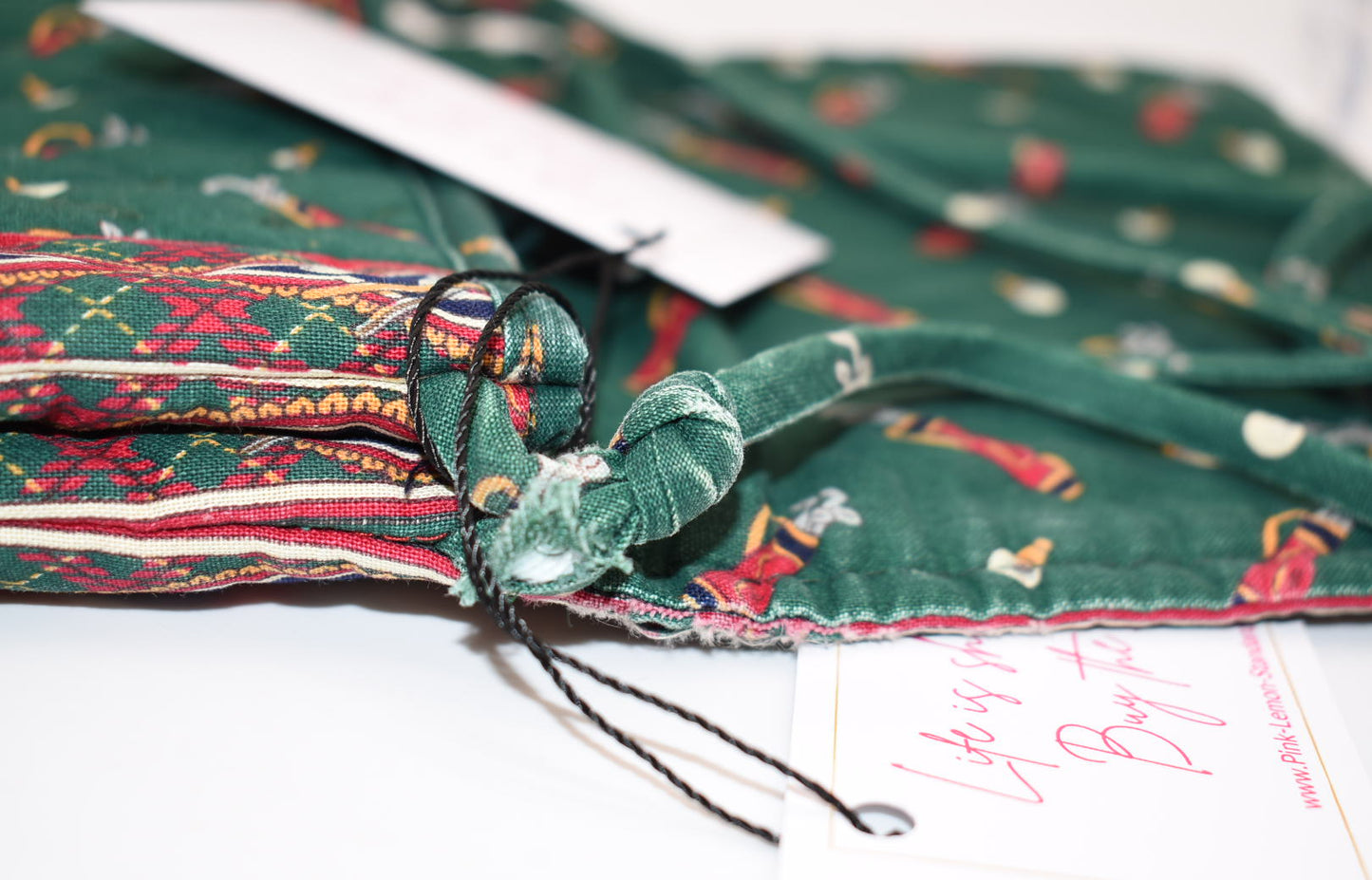 Vintage Vera Bradley Elite Crossbody Bag in "Golf Green -1995" Pattern