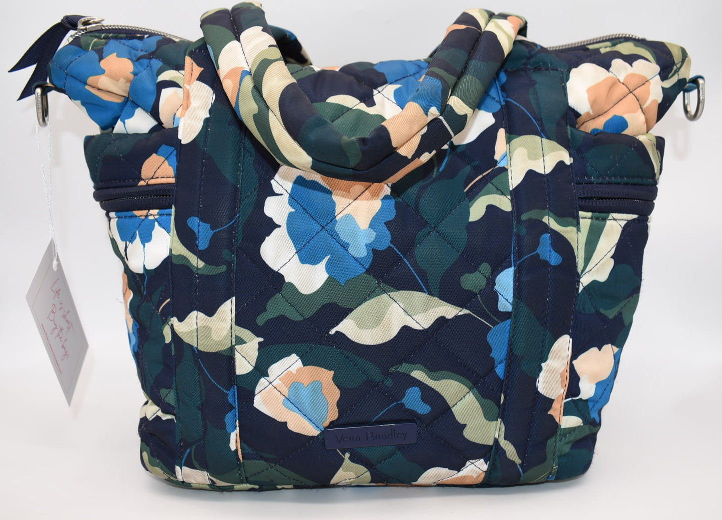Vera Bradley Multi-Strap Tote Bag in "Immersed Blooms" Pattern
