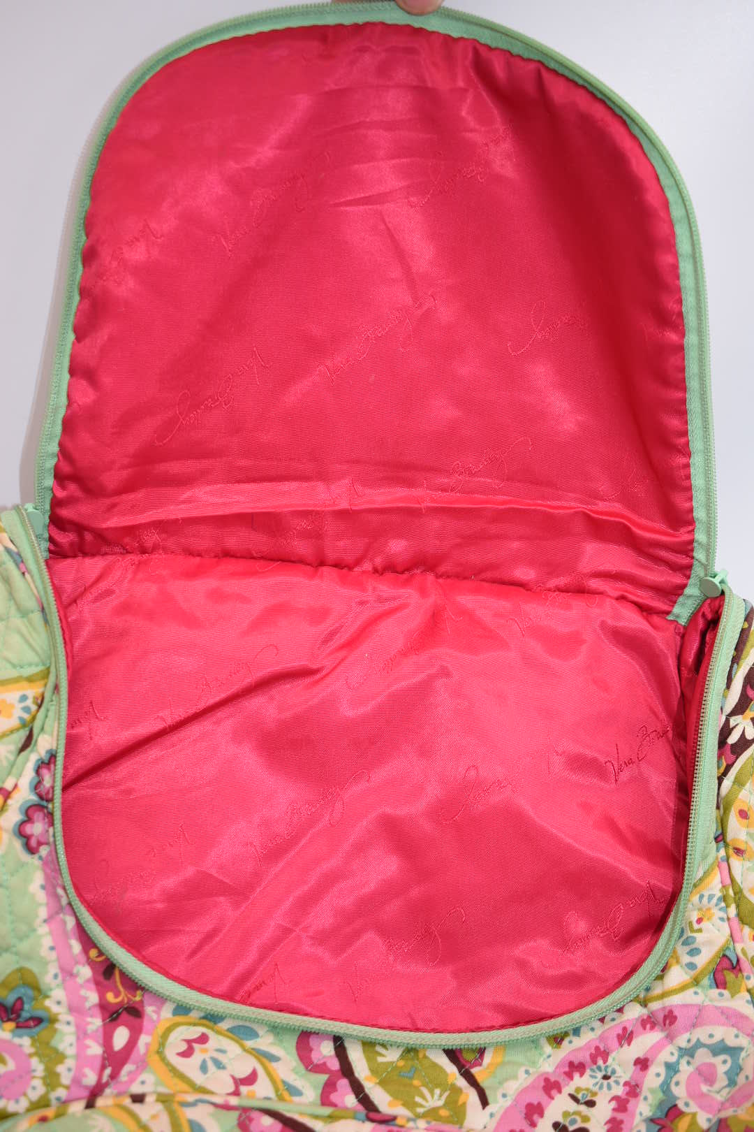 Vera Bradley Double Zip Backpack in "Tutti Frutti" Pattern