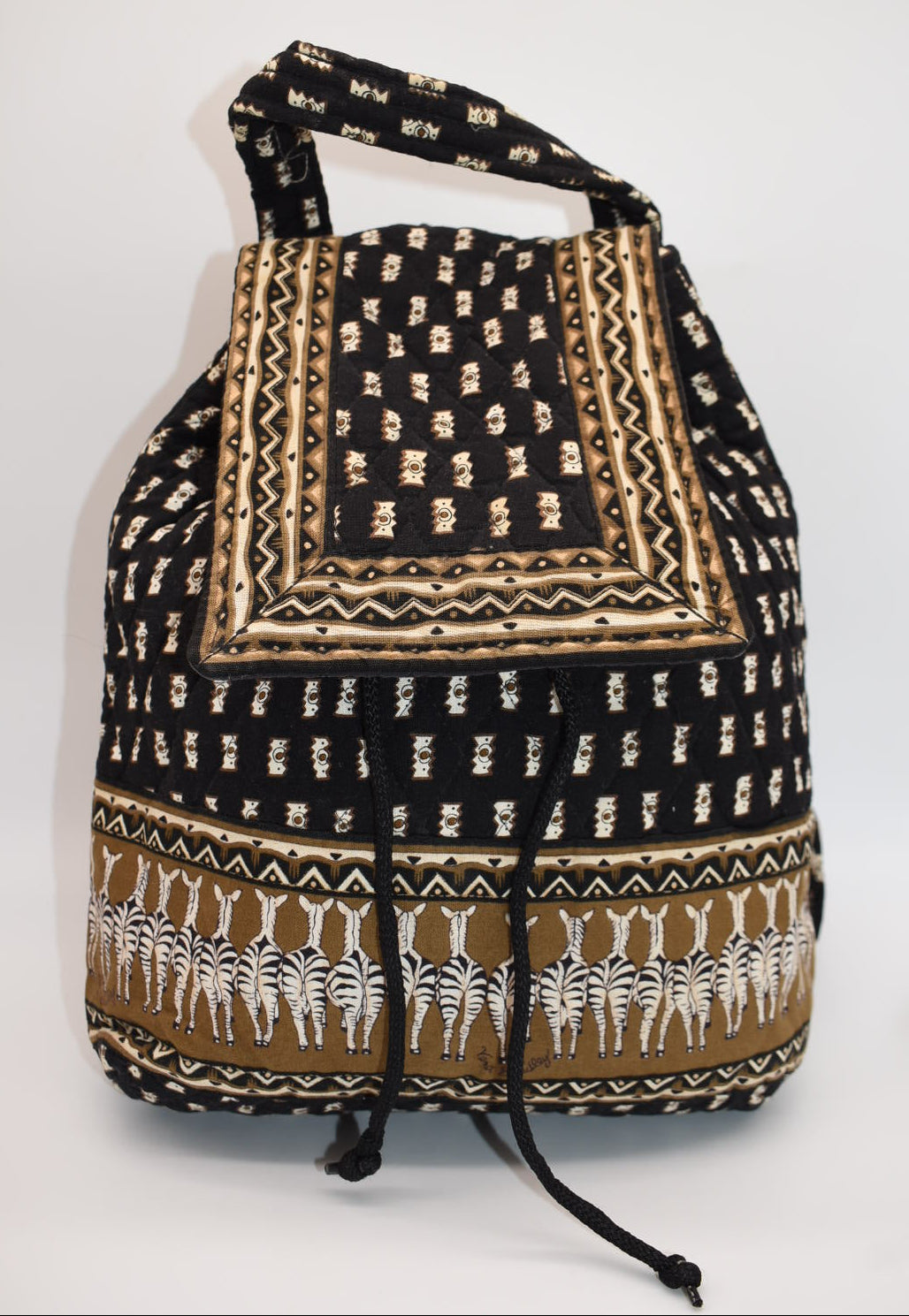 Vera Bradley Mimi Backpack in "Zebras" Pattern