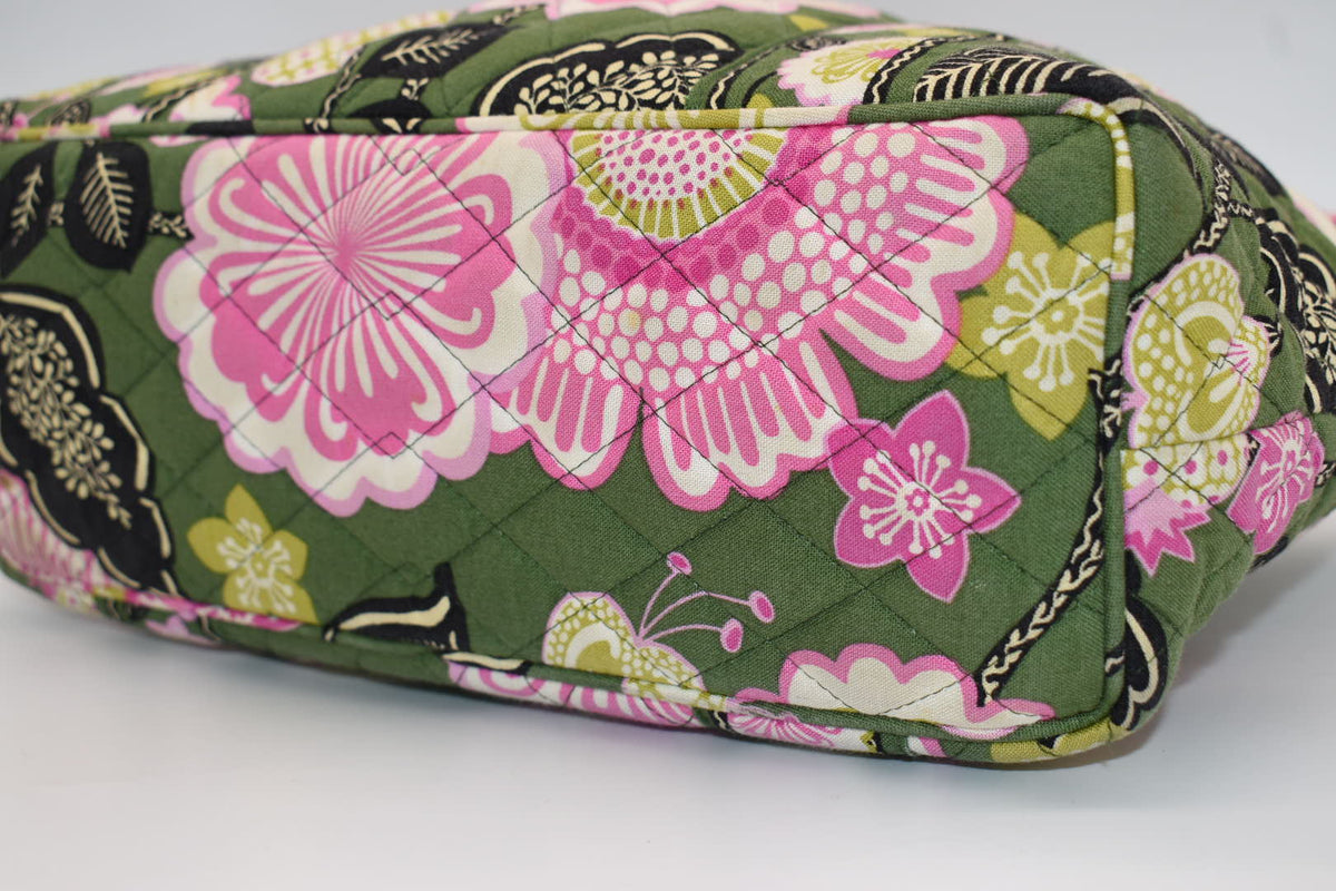 Vera Bradley Mandy Shoulder Tote Bag in "Chelsea Green" Pattern