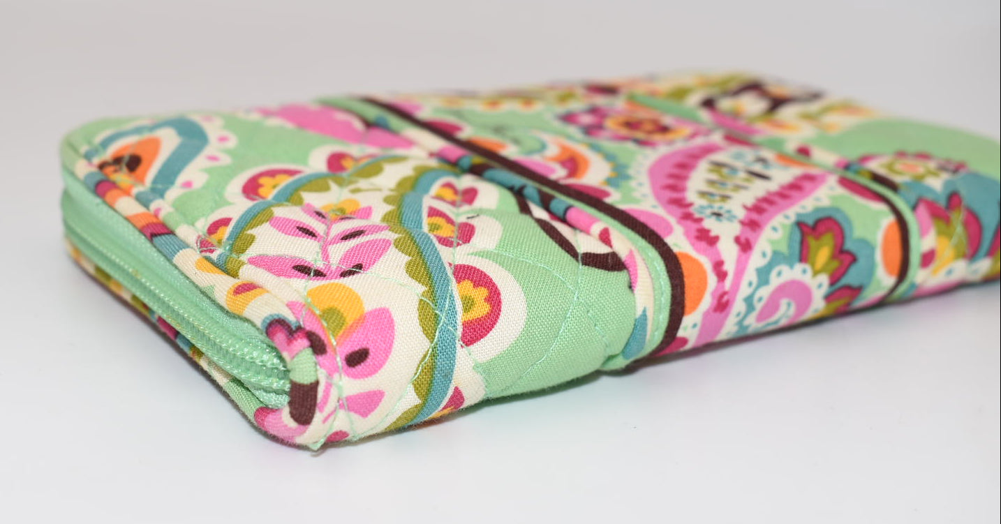 Vera Bradley Accordion Wallet in "Tutti Frutti" Pattern