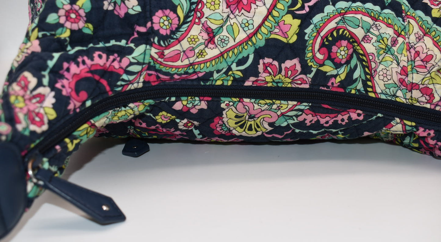 Vera Bradley Shoulder Bag in "Petal Paisley" Pattern