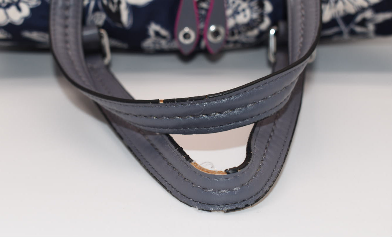 Vera Bradley Midtown Small Tote in "Midnight Floral" Pattern