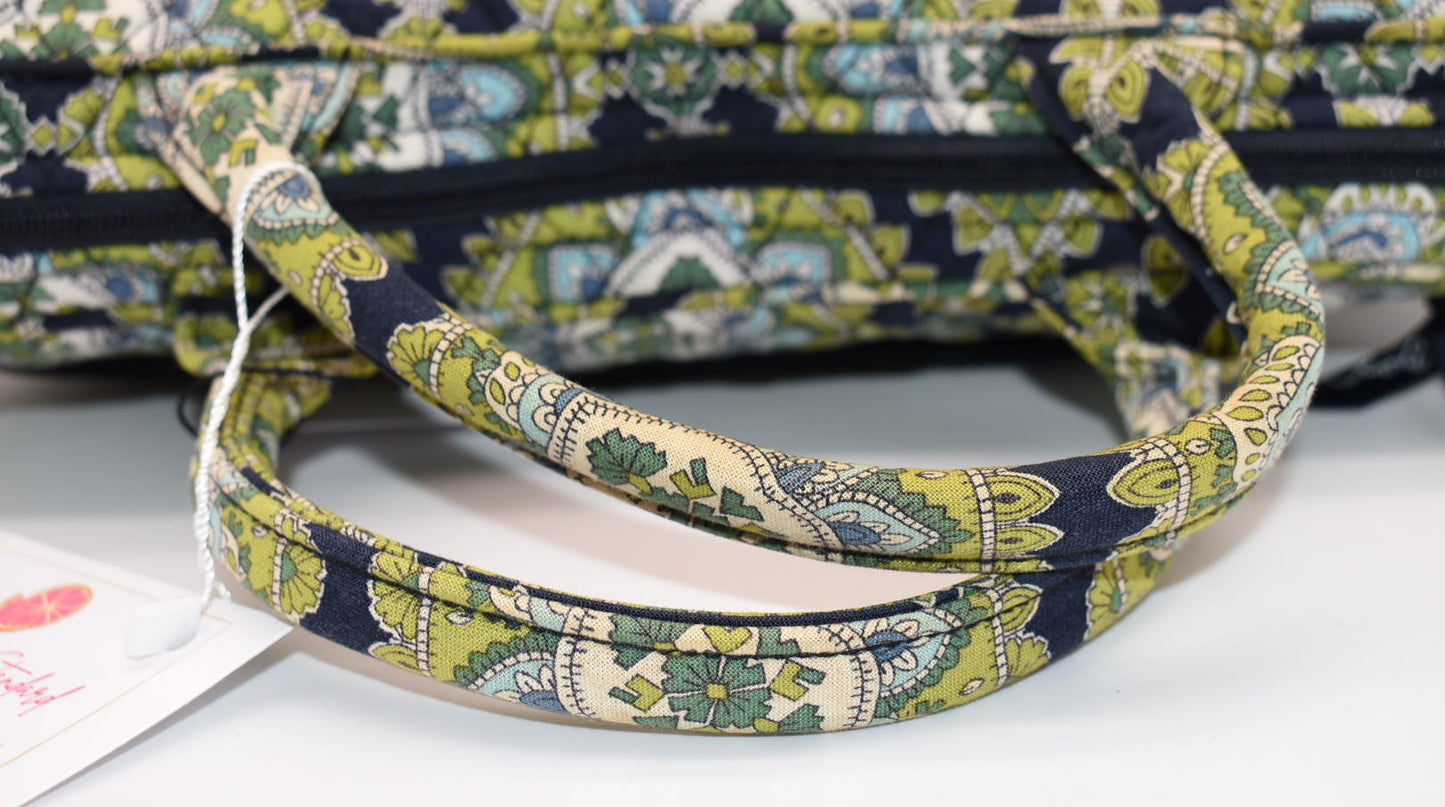 Vera Bradley Laptop Sleeve Tote Bag in "Cambridge" Pattern