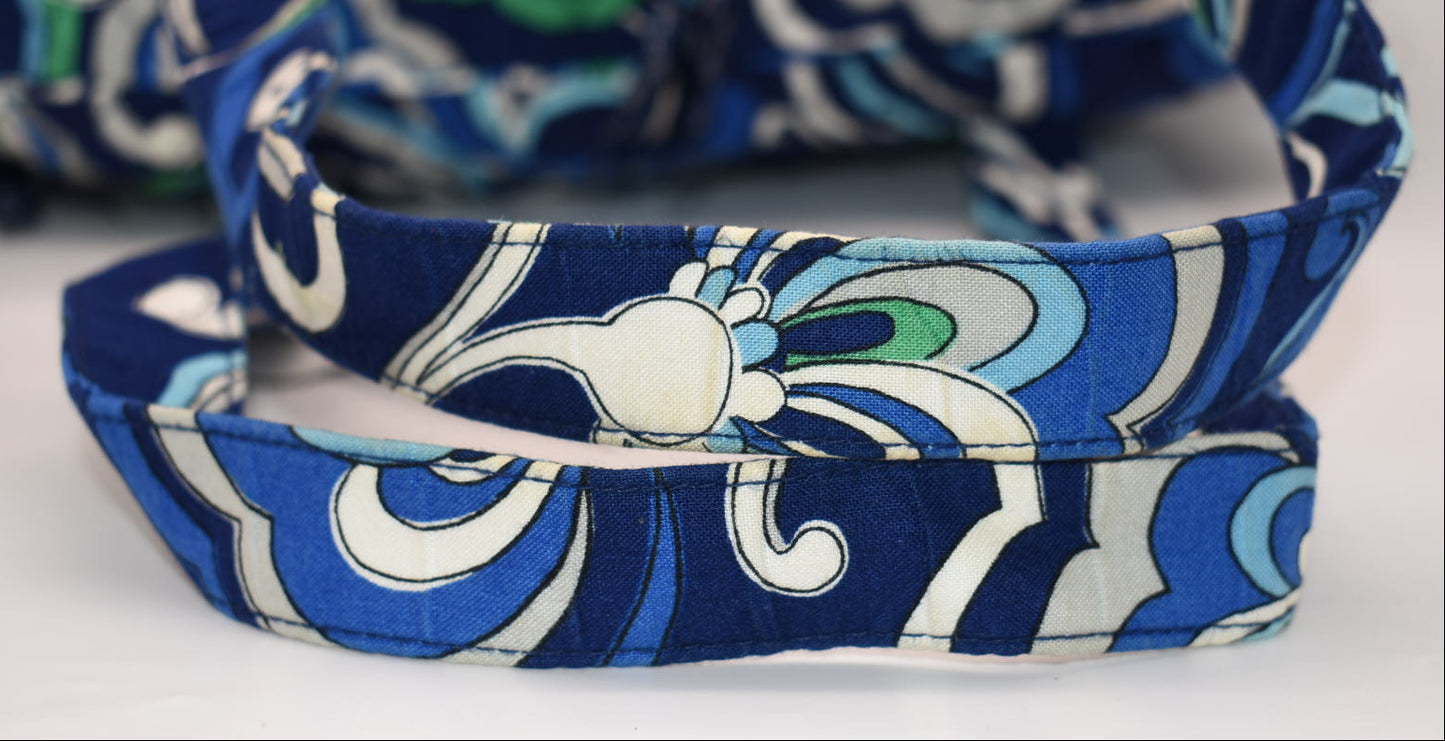 Vera Bradley Travel Diaper Baby Bag in "Mediterranean Blue" Pattern
