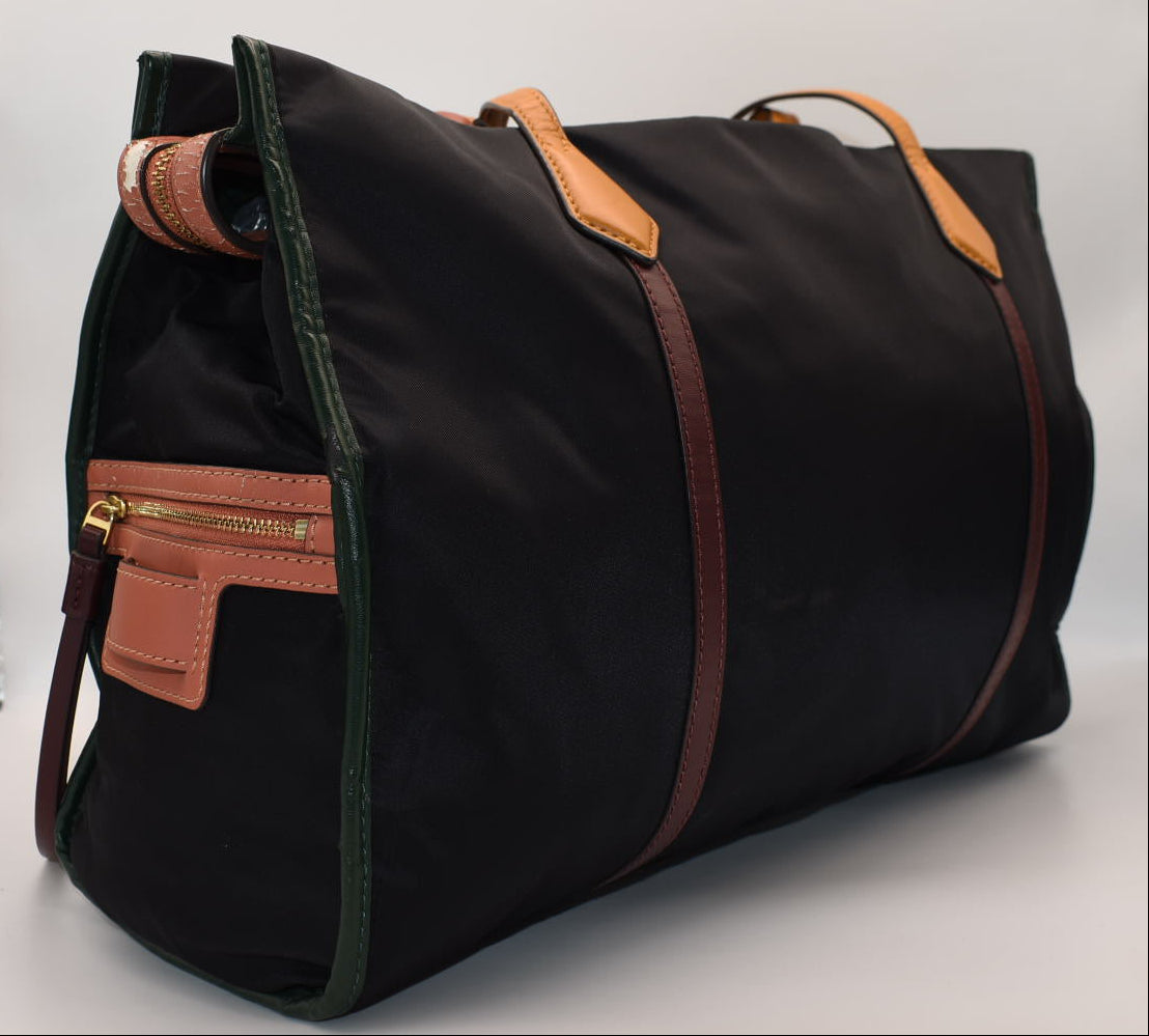 Tory Burch Perry Nylon Tote Bag in Black