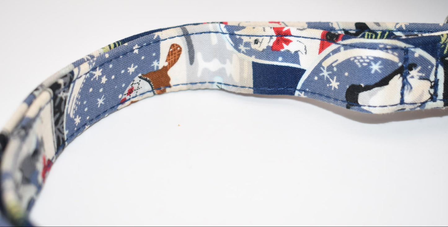 Vera Bradley in Triple Zip Hipster Crossbody Bag "Snow Globes" Pattern