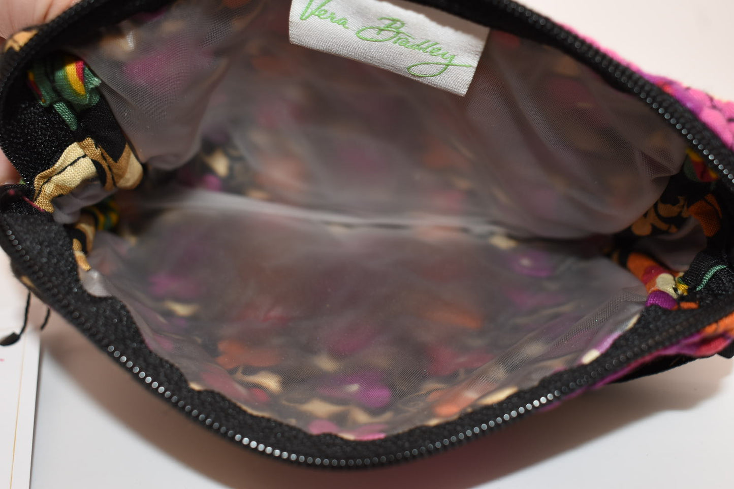 Vera Bradley Medium Cosmetic Bag in "Suzani" Pattern