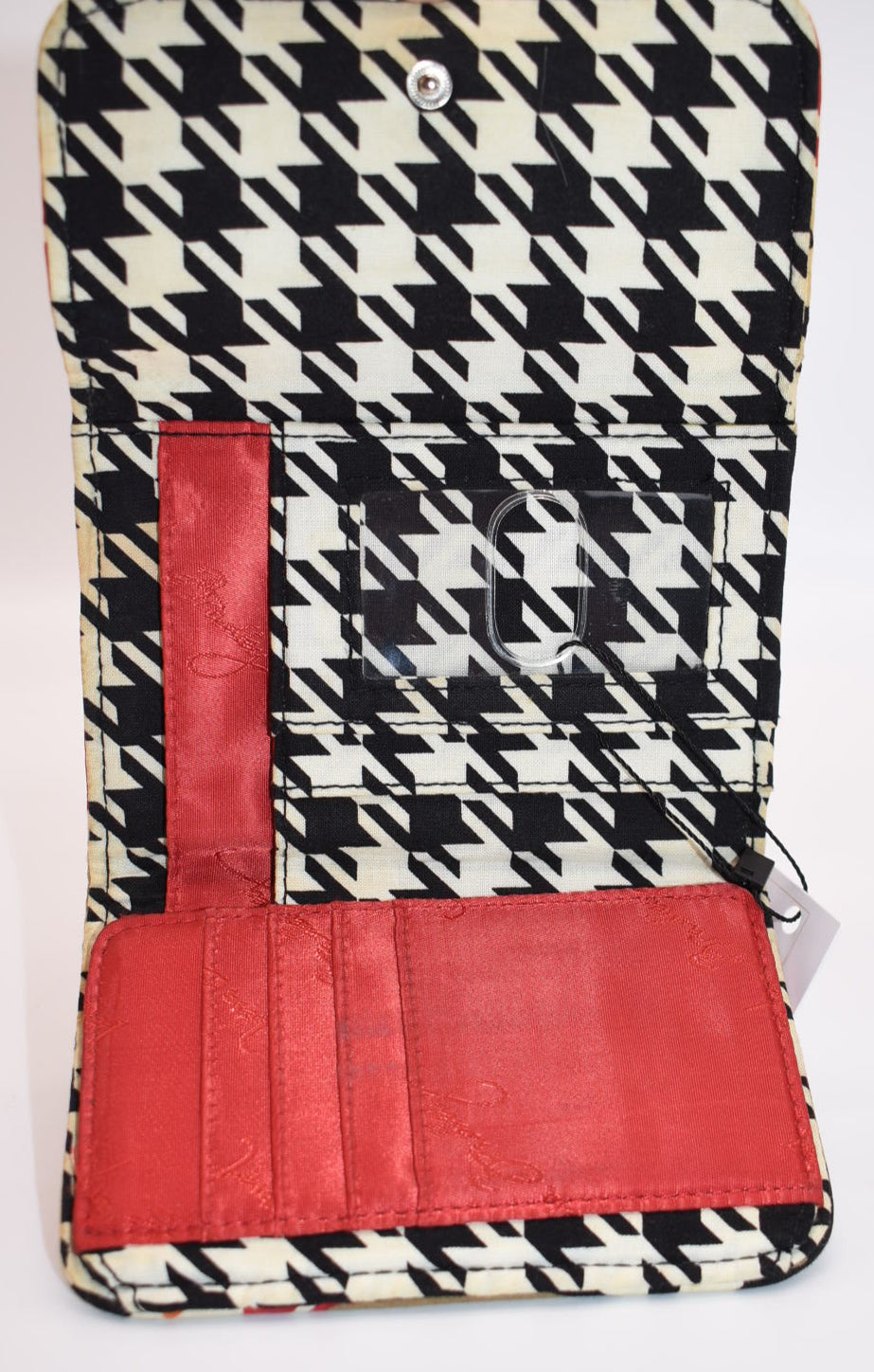Vera Bradley Trifold Euro Wallet in "Bittersweet" Pattern