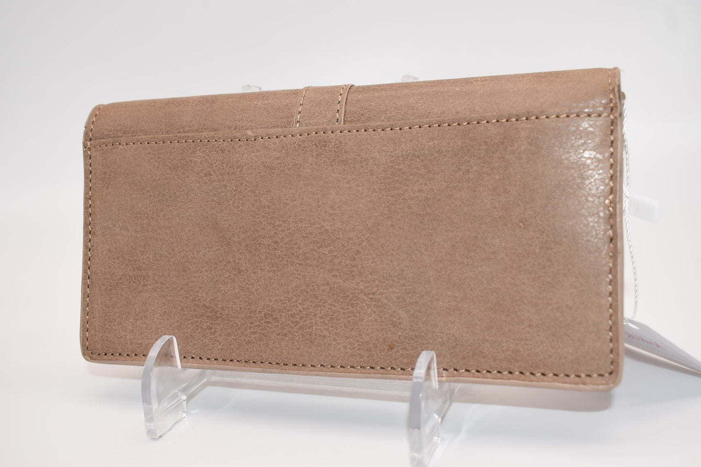 HOBO Alta Leather Continental Wallet in Rose Dust