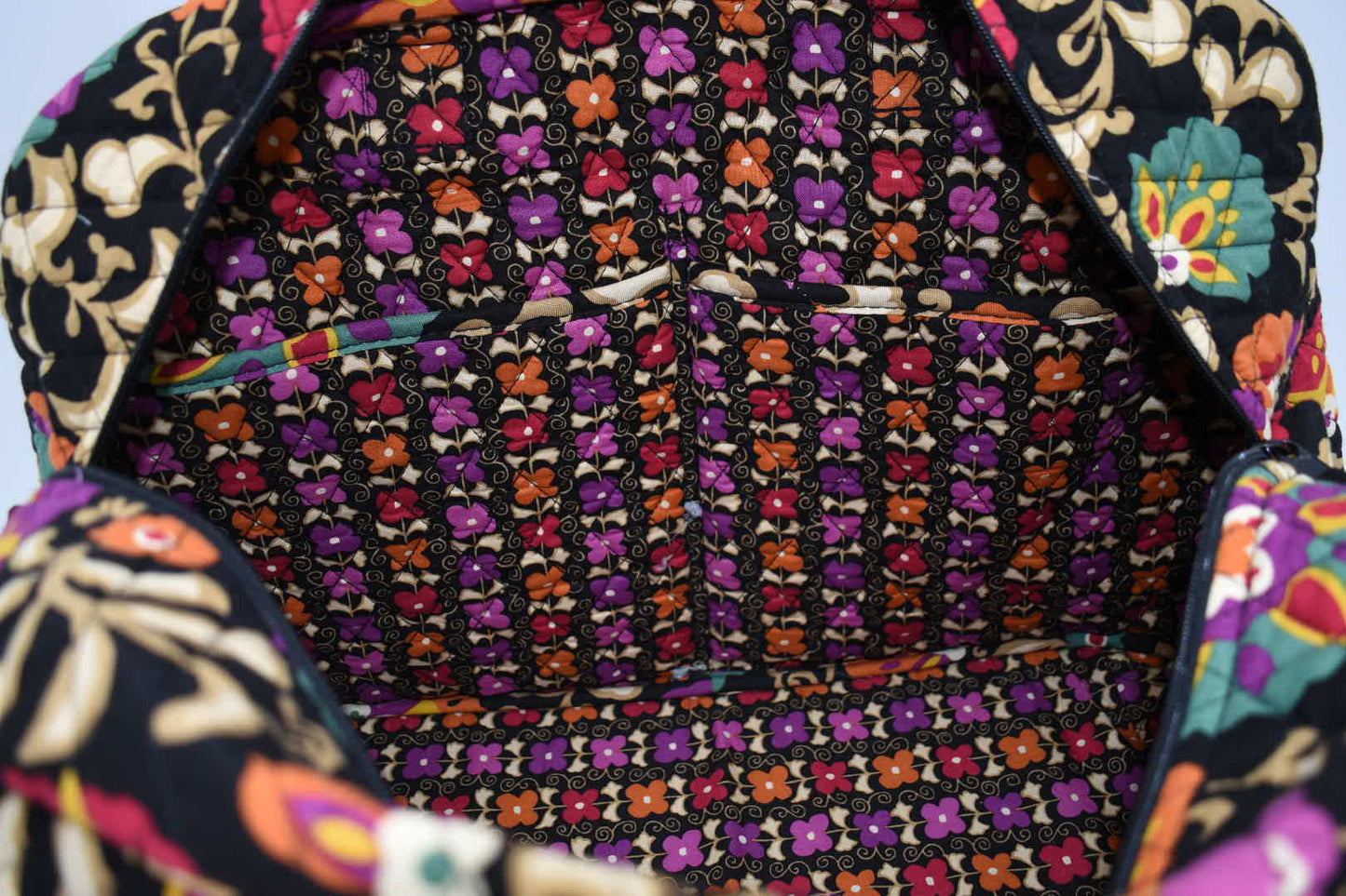 Vera Bradley Weekender Travel Bag in "Suzani" Pattern