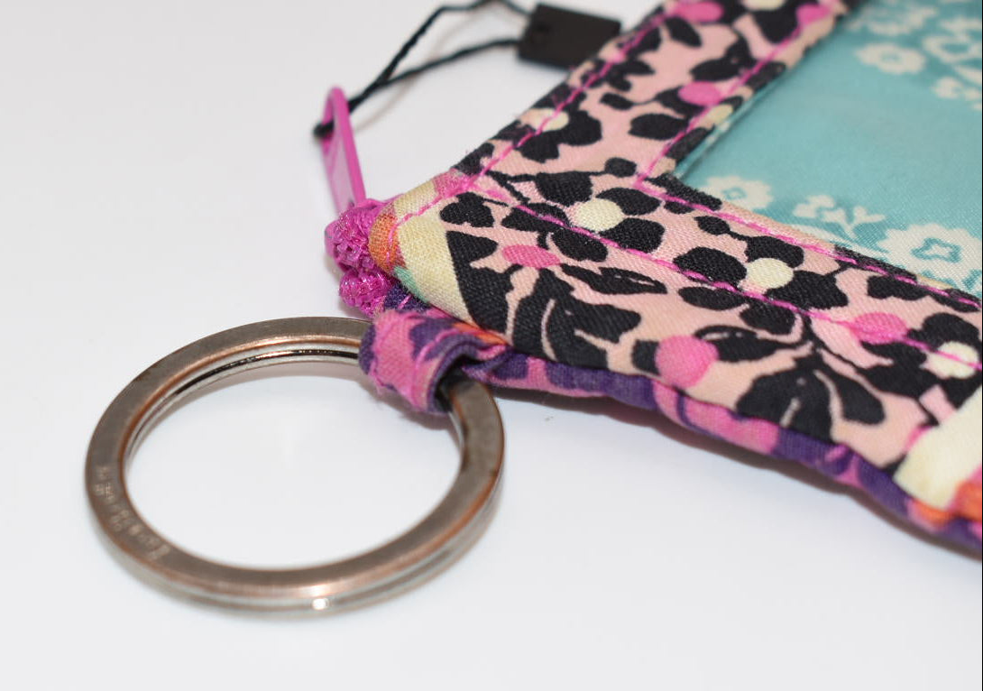 Vera Bradley Zip ID Case in "Modern Medley" Pattern