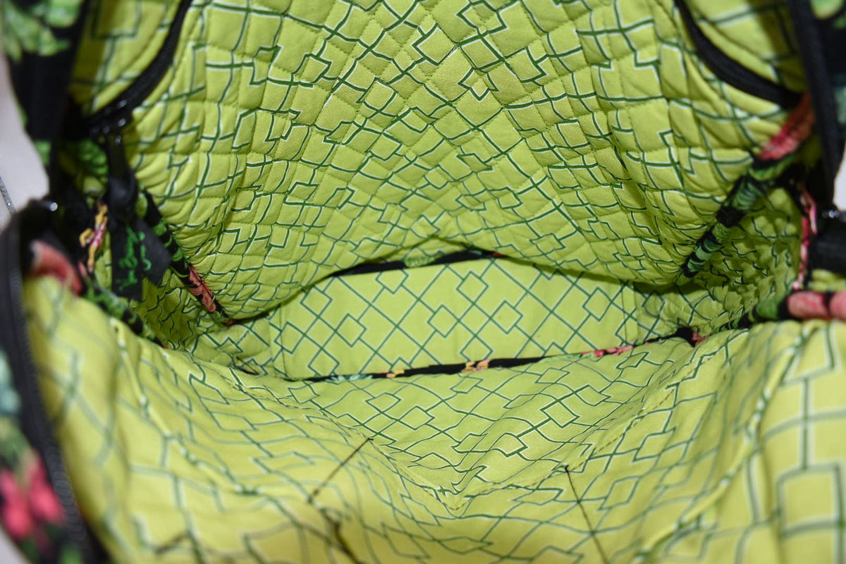 Vera Bradley Commuter / Work Tote Bag in "Botanica" Pattern