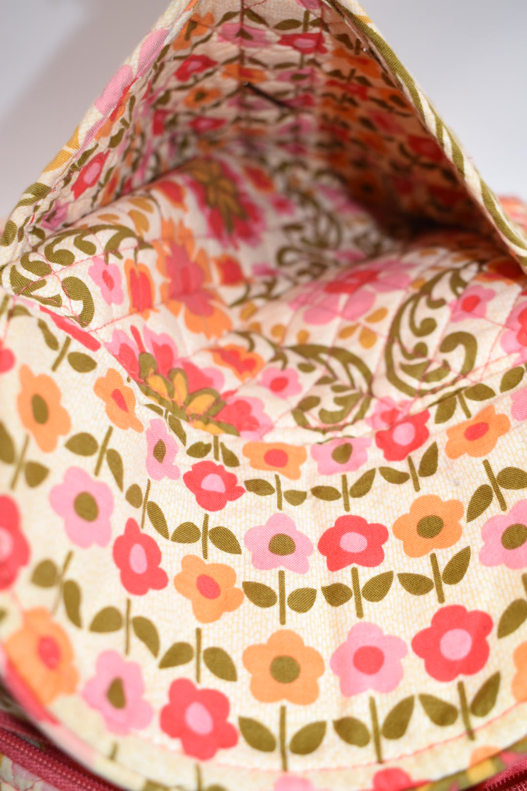 Vera Bradley Small Backpack in "Folkloric" Pattern