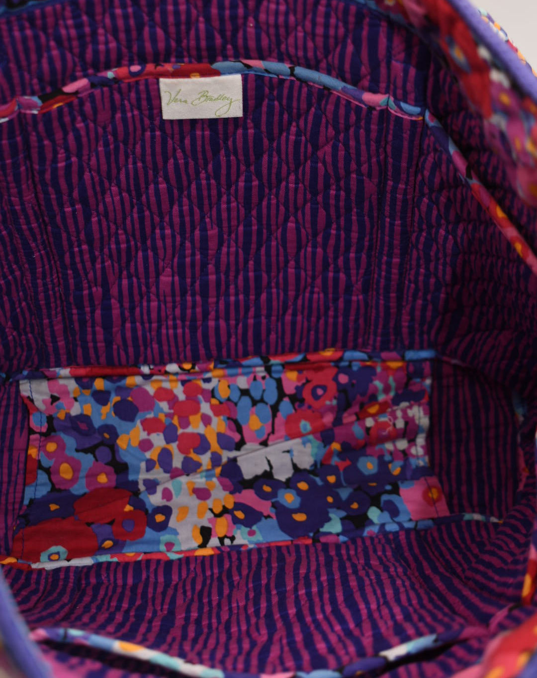 Vera Bradley Large Vera Tote Bag in "Impressionista" Pattern