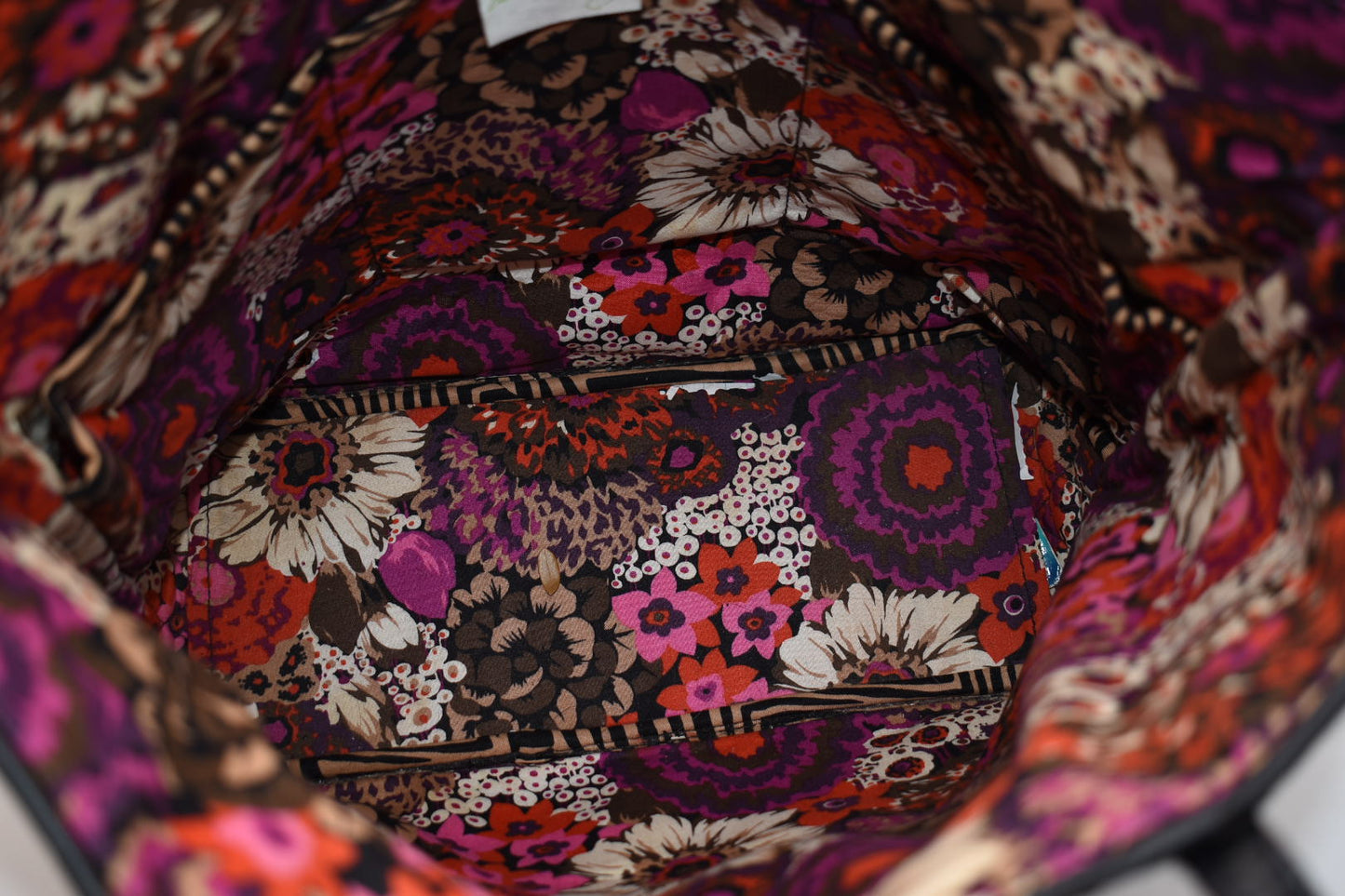 Vera Bradley Everyday Tote Bag in "Tiger Print" Pattern