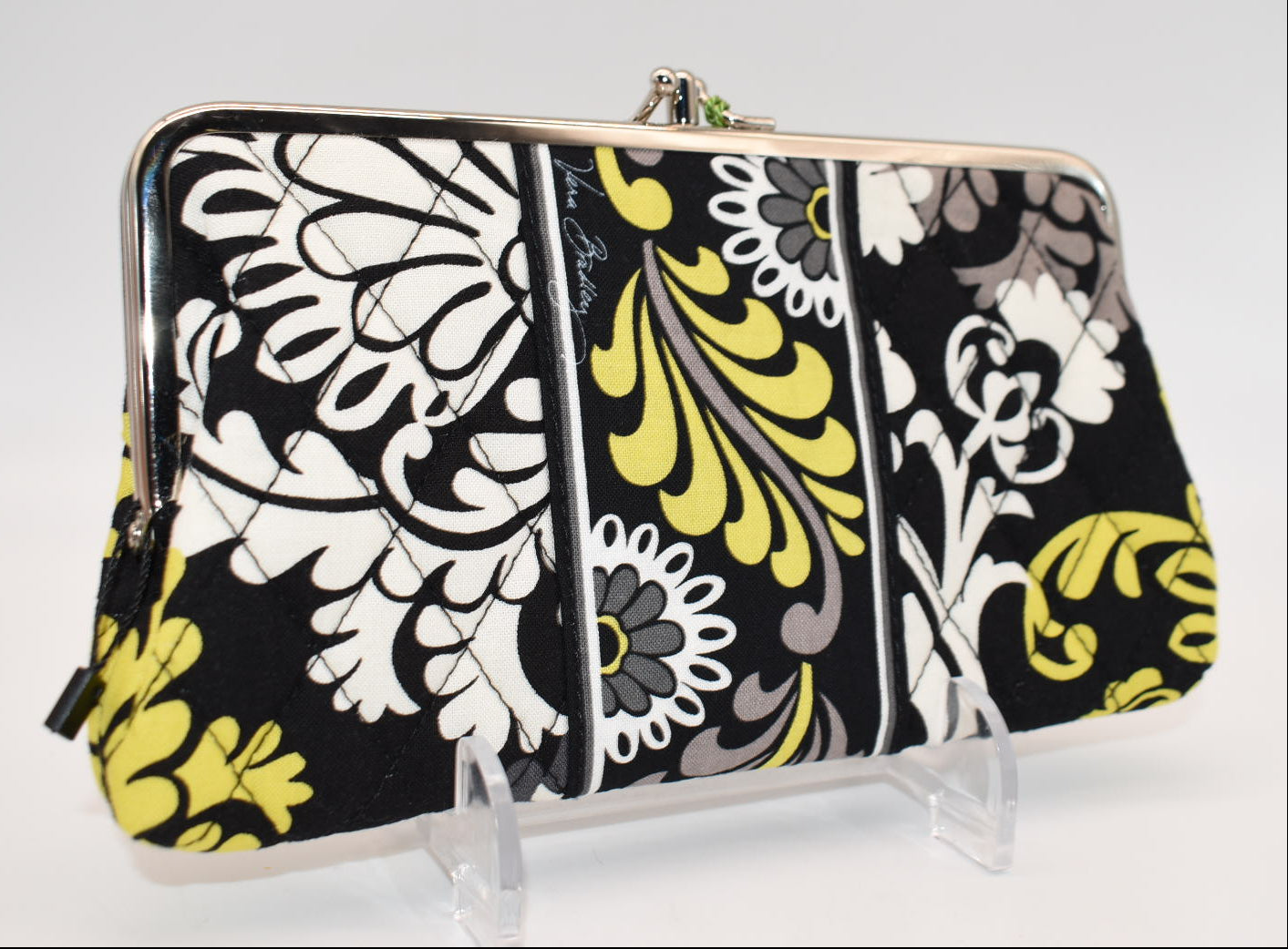 Vera Bradley Double Kisslock Wallet in "Baroque" Pattern