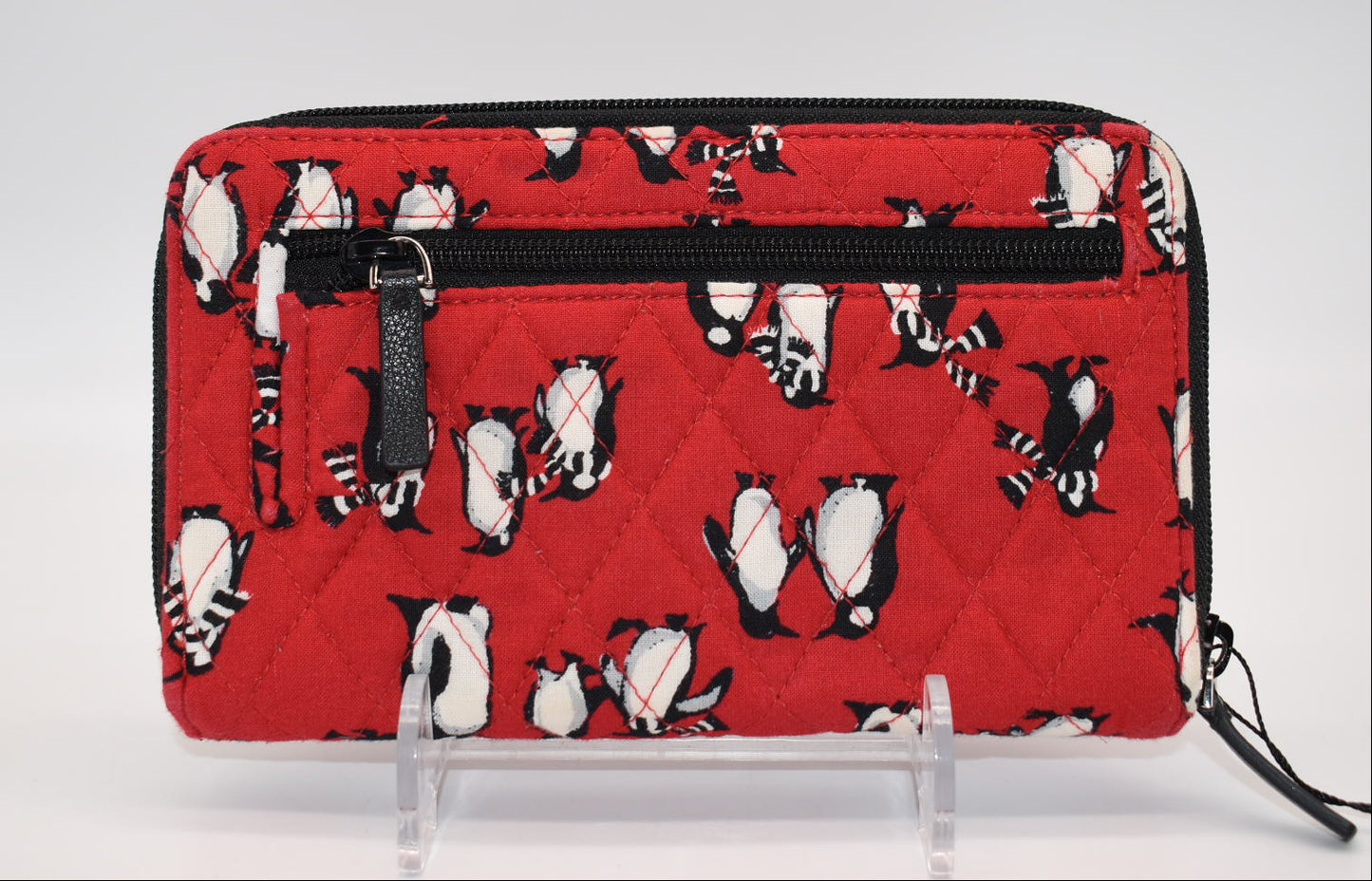 Vera Bradley Turnlock Wallet in "Playful Penguins" Pattern