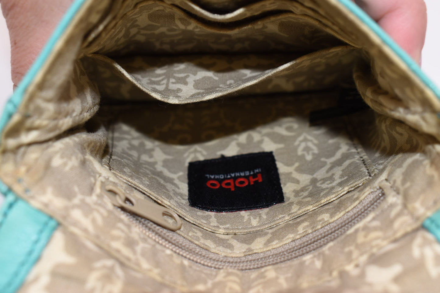 HOBO The Original Small Sea Foam Crossbody Bag
