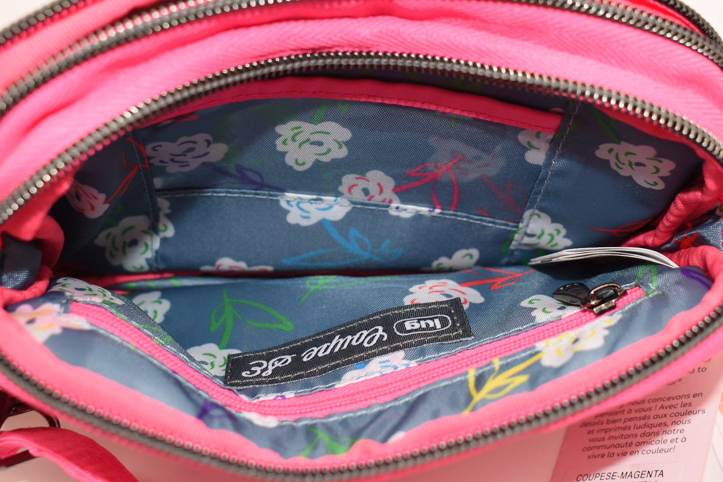 Lug Coupe SE Convertible Crossbody Bag in Magenta