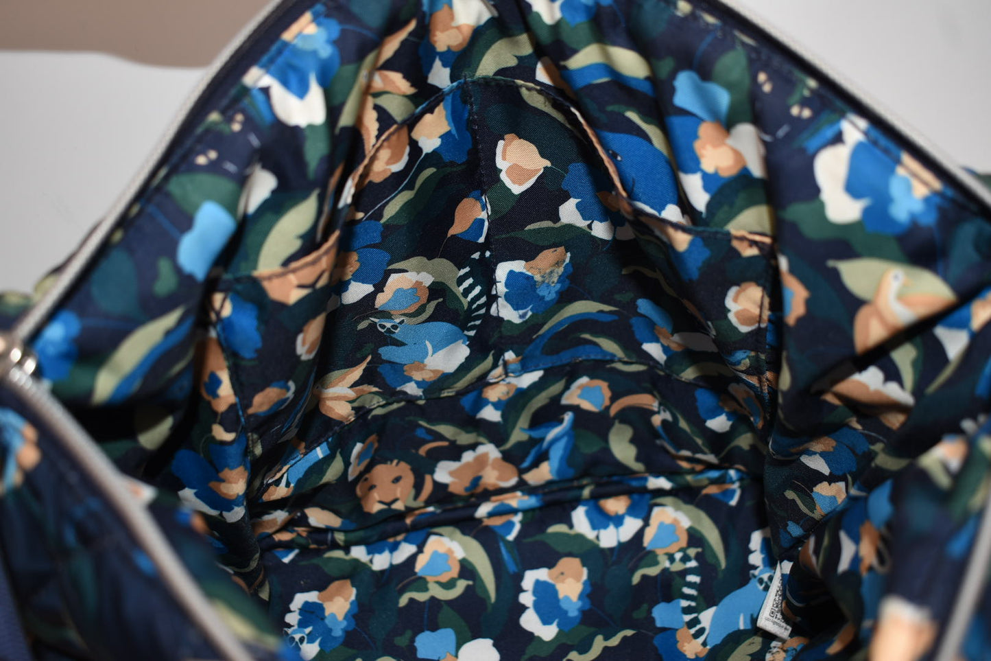 Vera Bradley Multi-Strap Tote Bag in "Immersed Blooms" Pattern