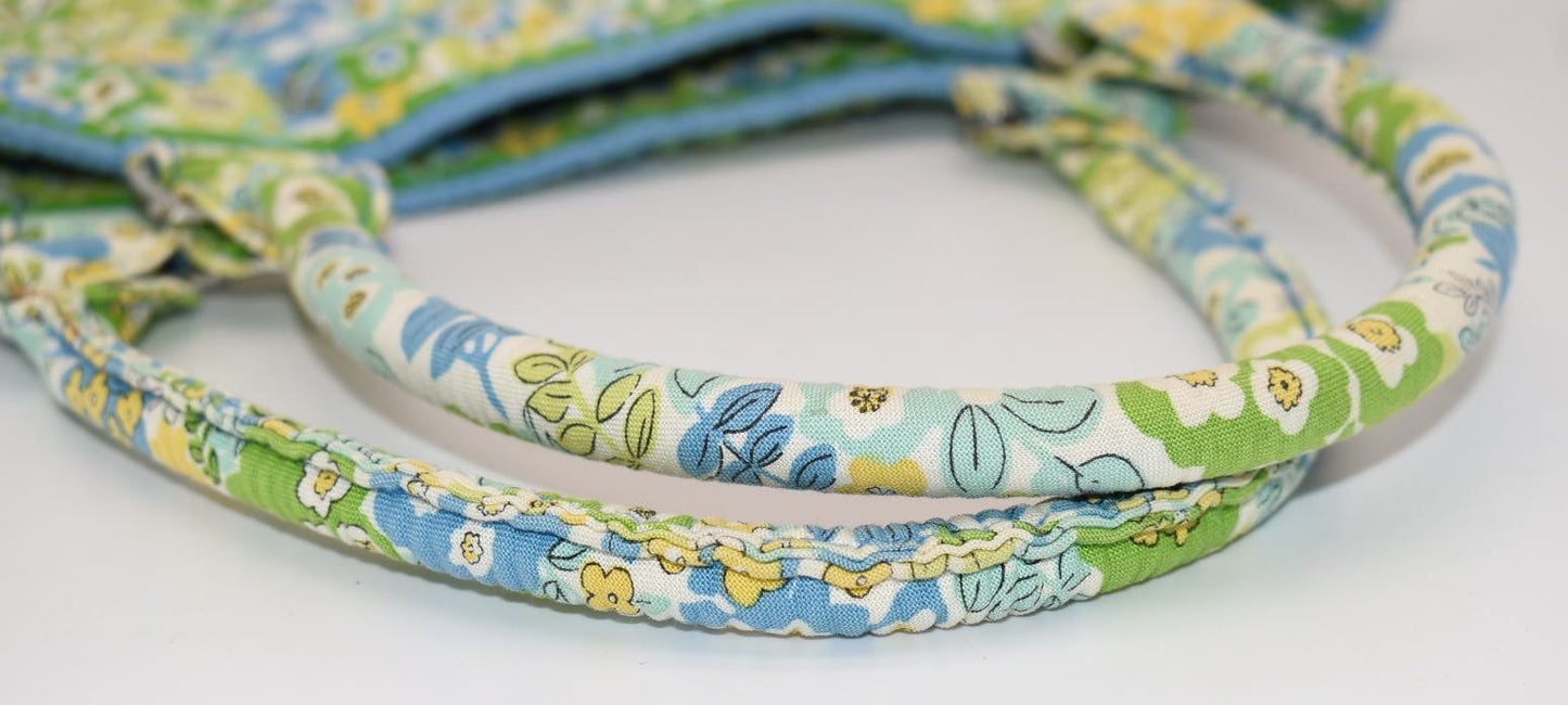 Vera Bradley Slim Tote Bag in "English Meadow" Pattern