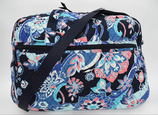 Vera Bradley Grand Traveler Bag in "Lotus Flower" Pattern