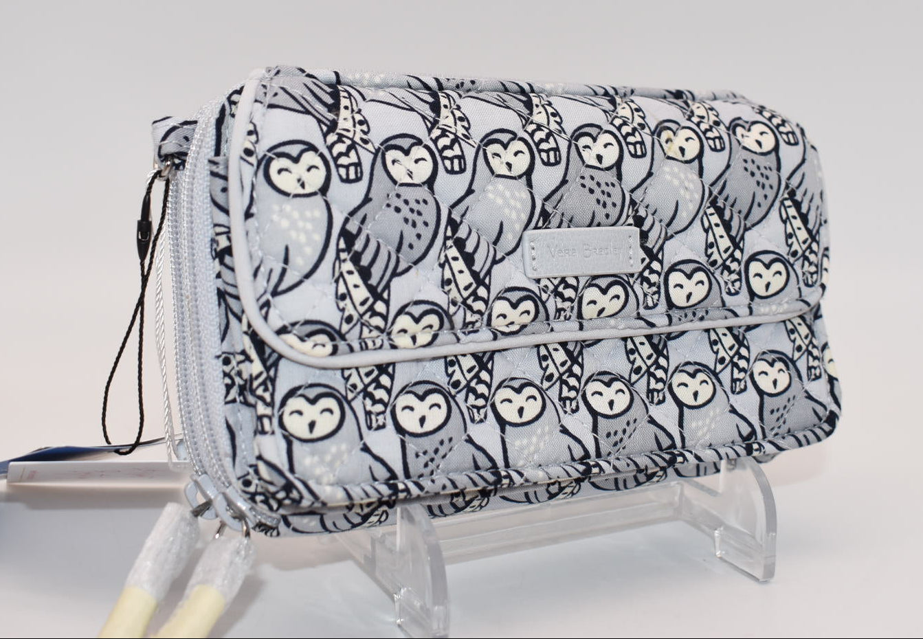 Vera Bradley Iconic RFID All in One Crossbody Bag in "Owls" Pattern