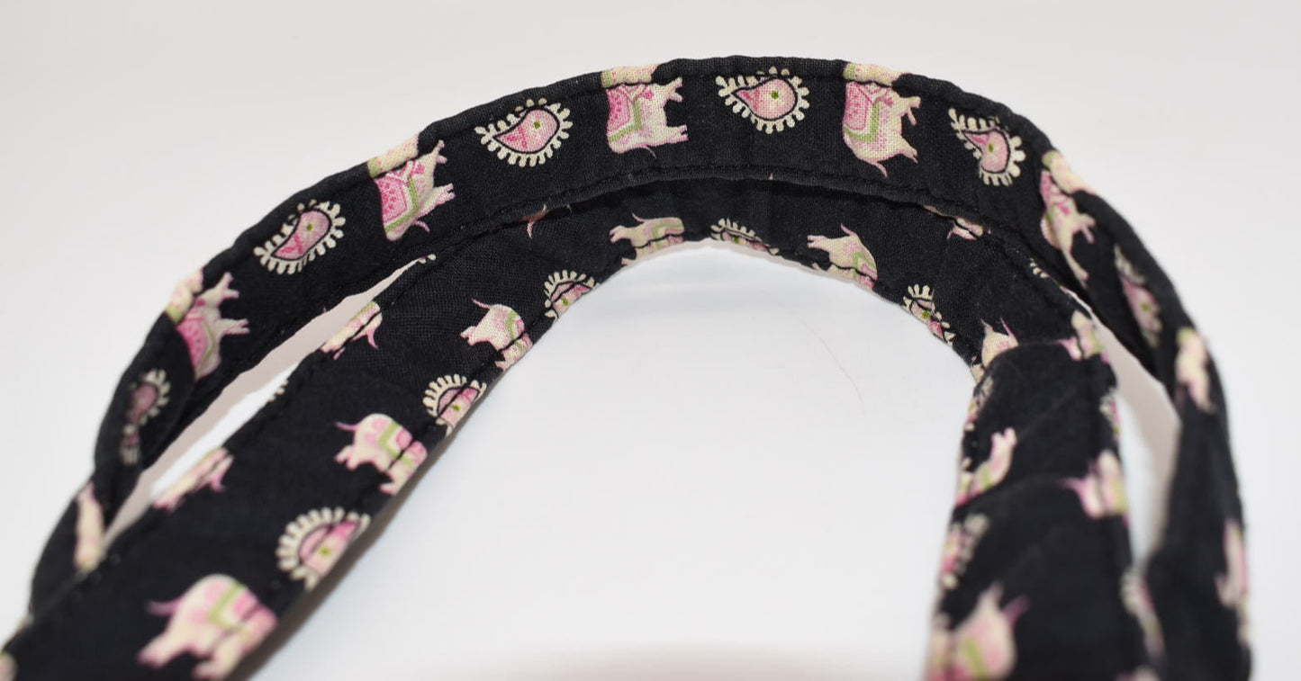 Vera Bradley Tic Tac Tote Bag in "Pink Elephant" Pattern