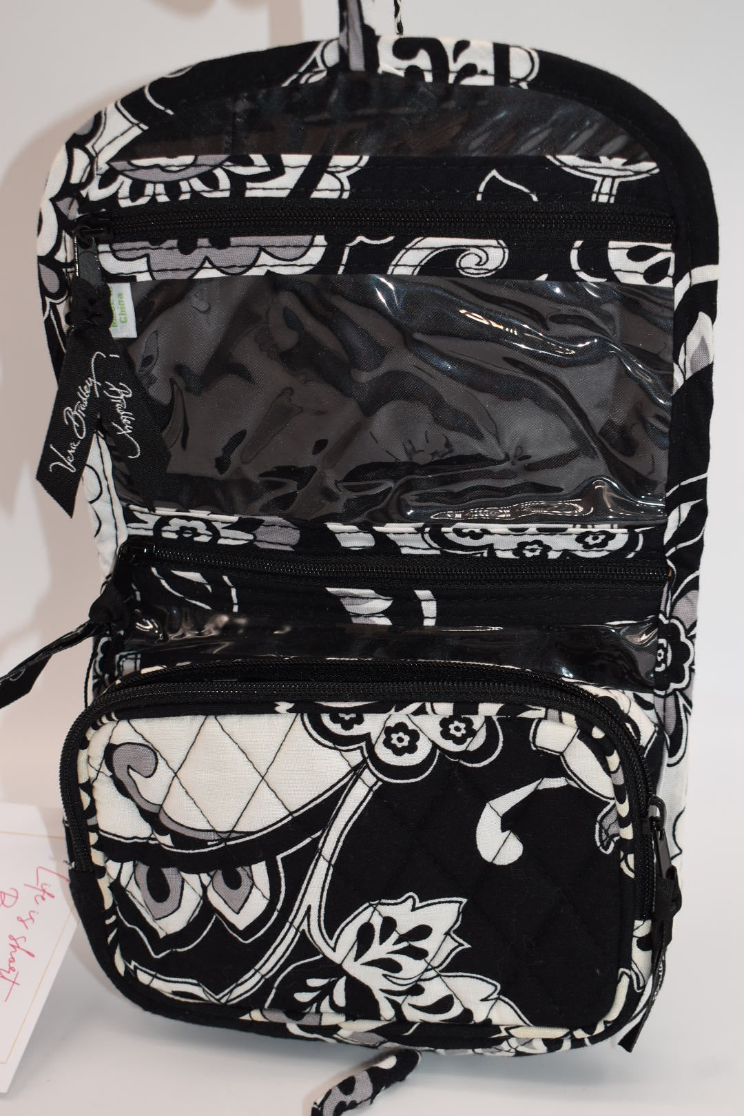 Vera Bradley Small Travel Organizer in "Midnight Paisley" Pattern