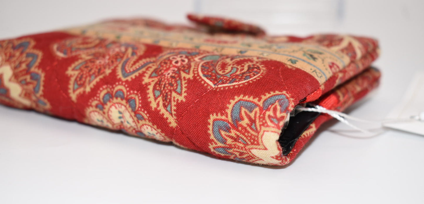 Vera Bradley Mini Binder /Index Card Holder in "Windsor-1995" Pattern