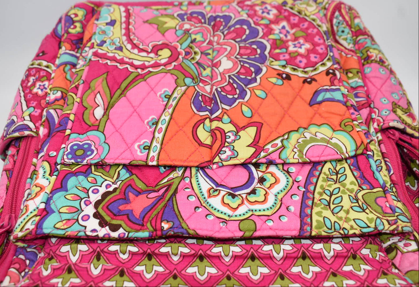 Vera Bradley Ultimate Backpack in "Pink Swirls" Pattern