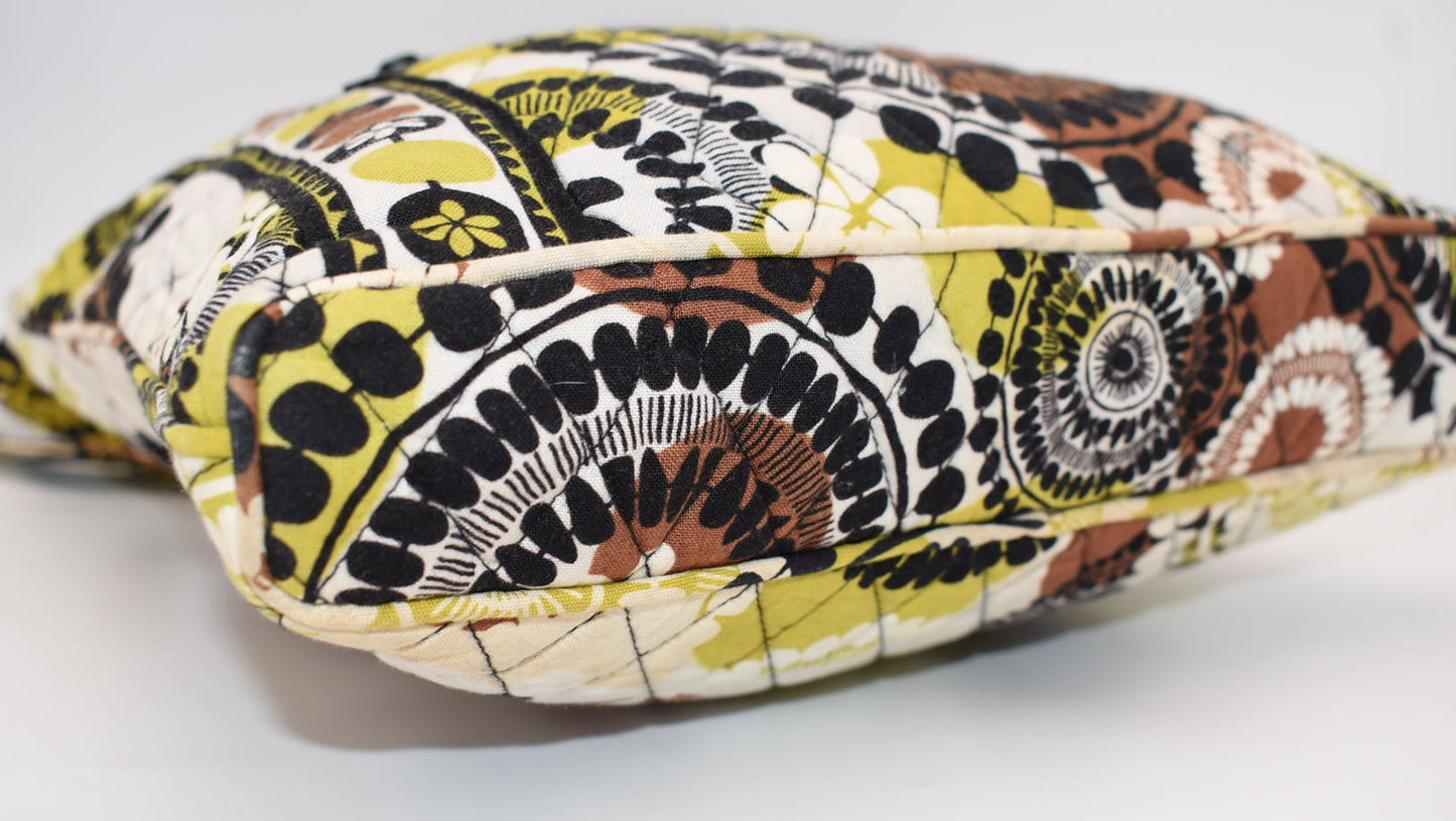 Vera Bradley Hipster Crossbody Bag in "Cocoa Moss" Pattern