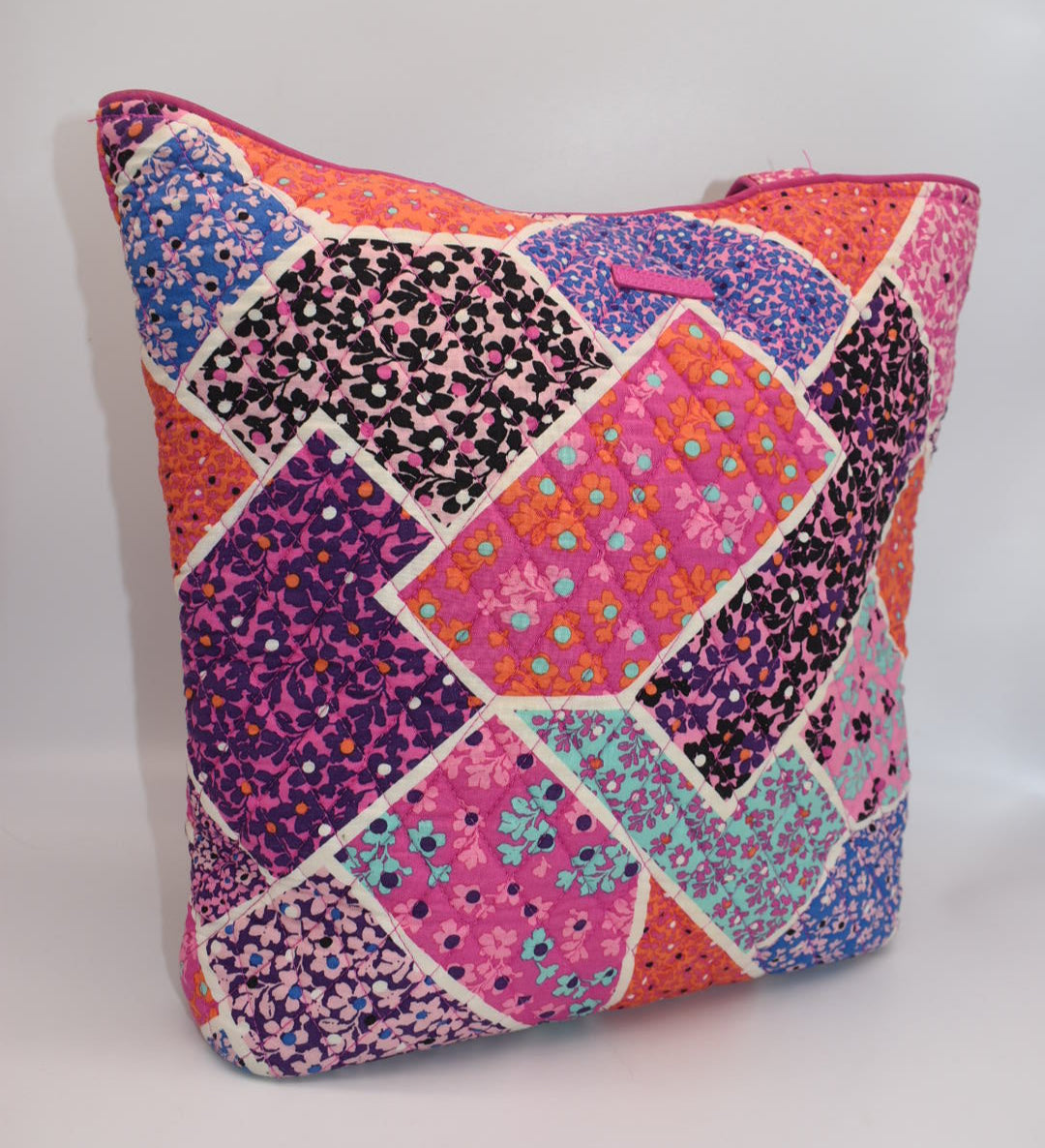 Vera Bradley Iconic Tote Bag in Modern Medley Pattern