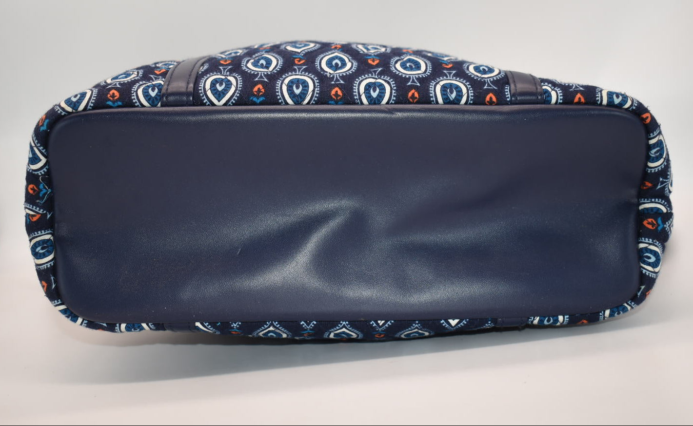 Vera Bradley Trimmed Small Vera Tote Bag in "Marrakesh Motifs" Pattern