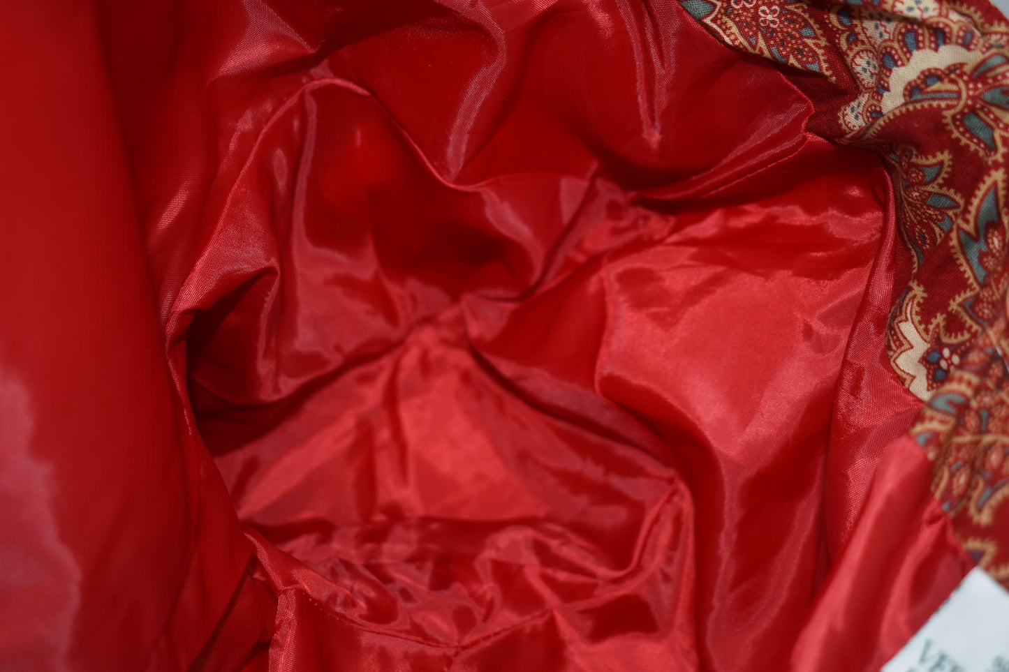 Vintage Vera Bradley Quilted Medium Jacket in "Windsor 1995" Pattern