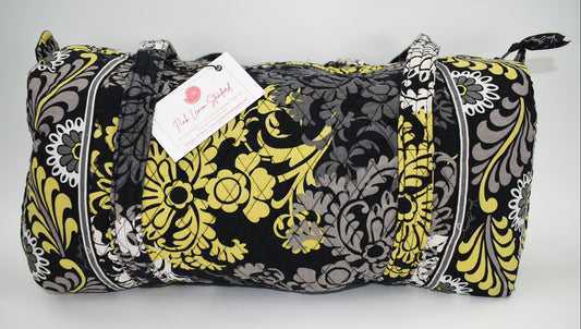 Vera Bradley Medium Duffel Bag in "Baroque" Pattern