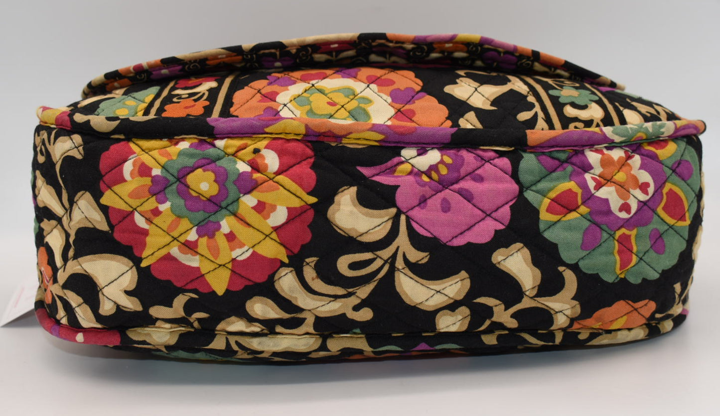 Vera Bradley Saddle Up Crossbody Bag in "Suzani" Pattern