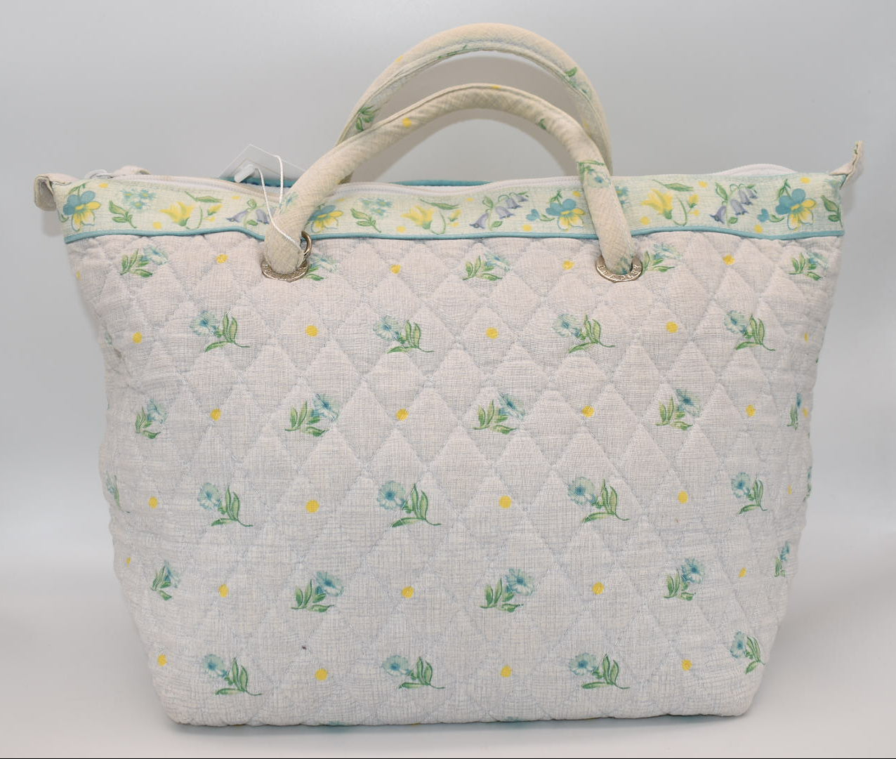 Vera Bradley Zip Top Satchel Bag in "Watercolor" Pattern