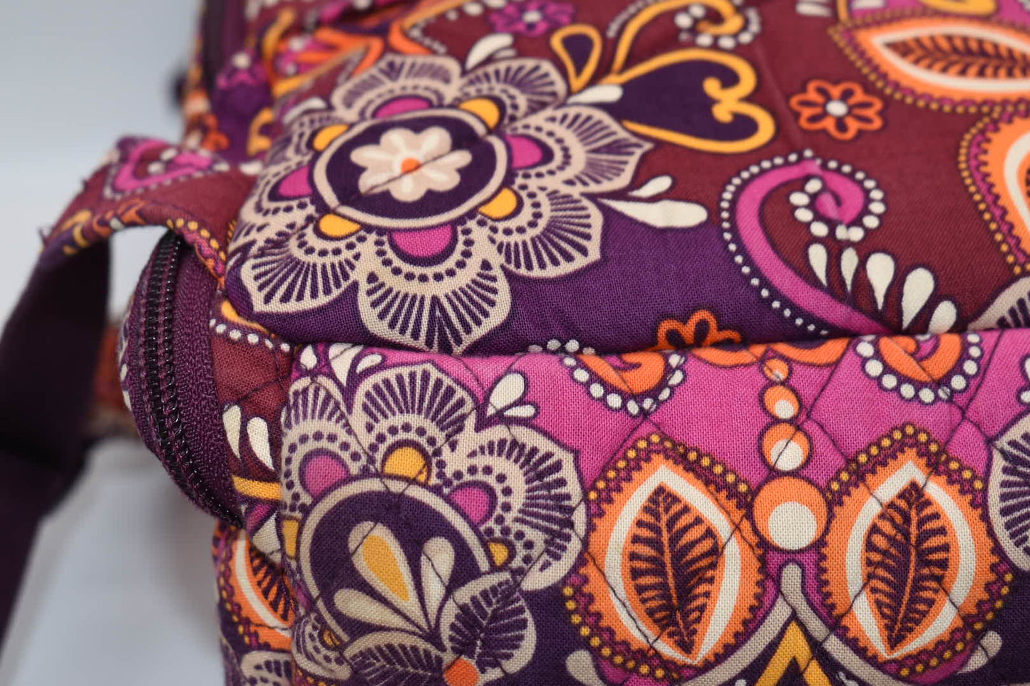 Vera Bradley Laptop Campus Backpack in "Safari Sunset" Pattern