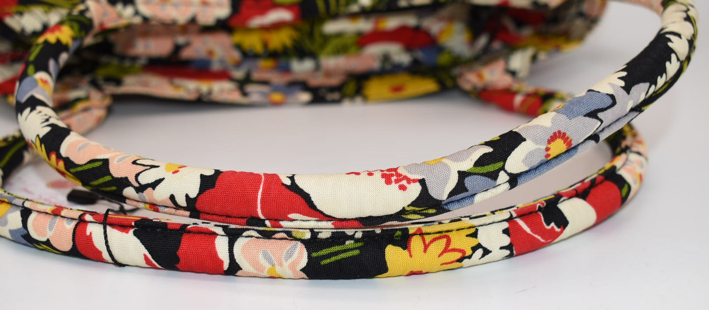 Vera Bradley Large Angled Tote Bag in "Poppy Fields" Pattern