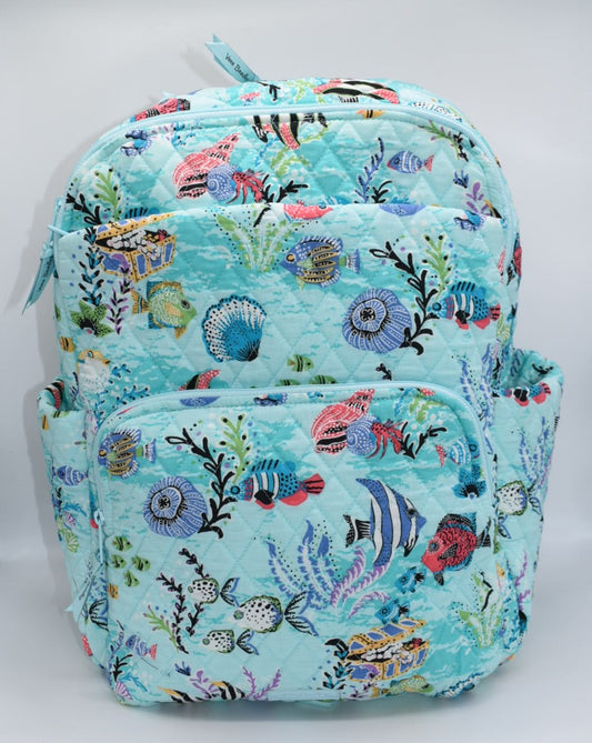 Vera Bradley Large Essential Backpack in "Antilles Treasure" Pattern