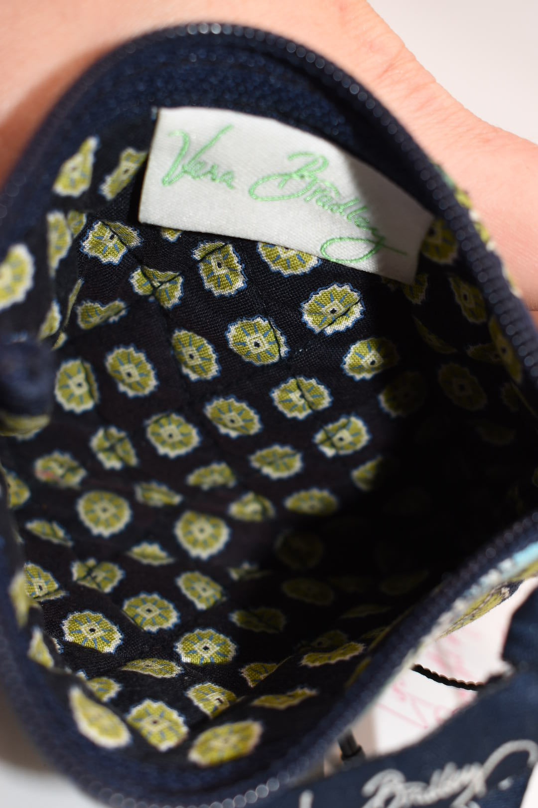 Vera Bradley Zip Coin Purse in "Cambridge" Pattern